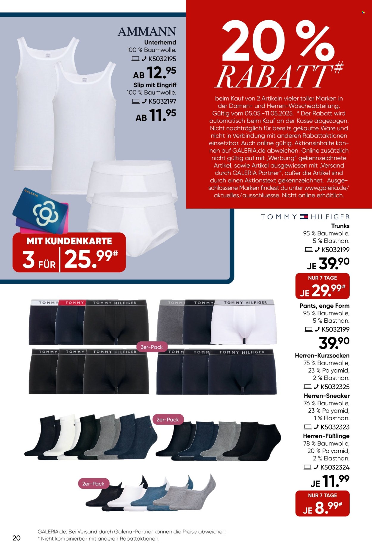 GALERIA Karstadt Kaufhof Prospekte  - 5.05.2025 - 11.05.2025. Seite 20