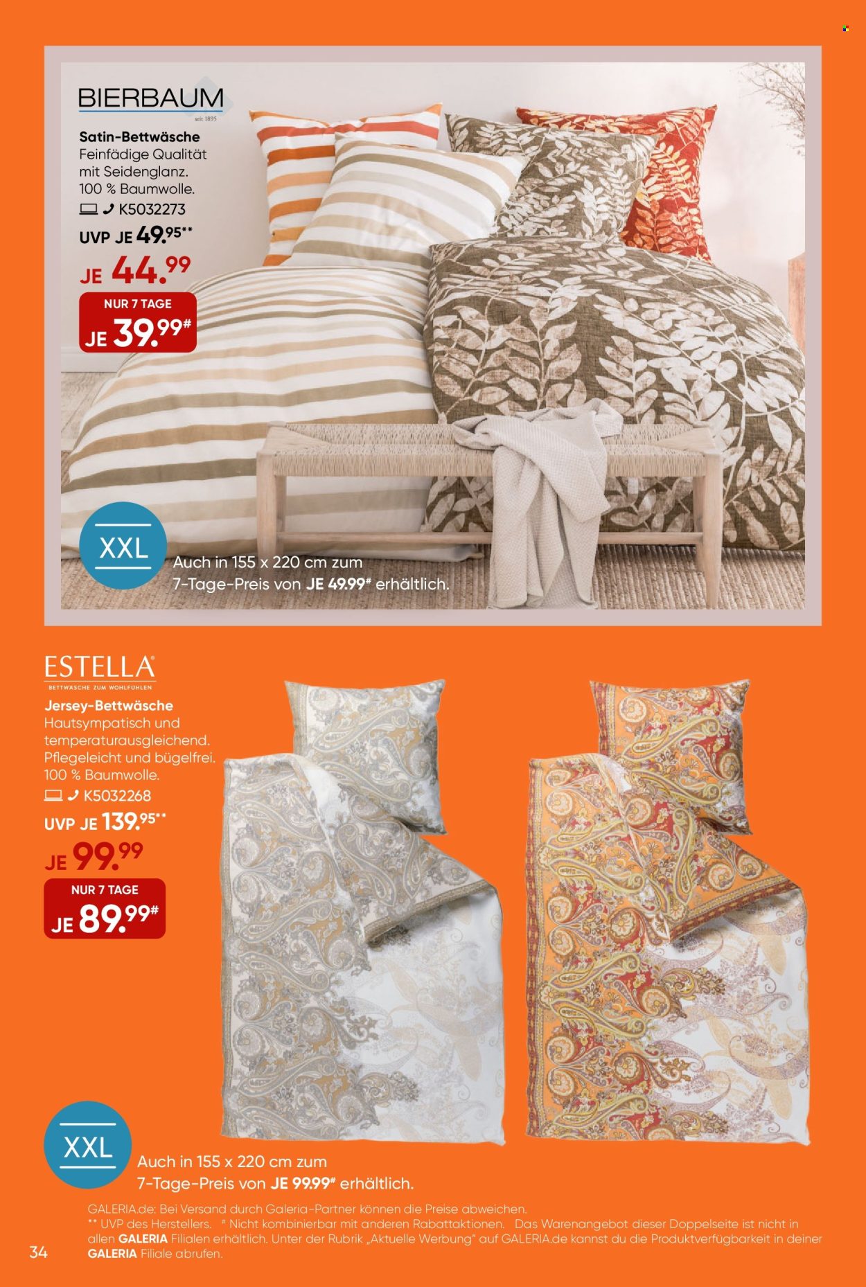GALERIA Karstadt Kaufhof Prospekte  - 5.05.2025 - 11.05.2025. Seite 34