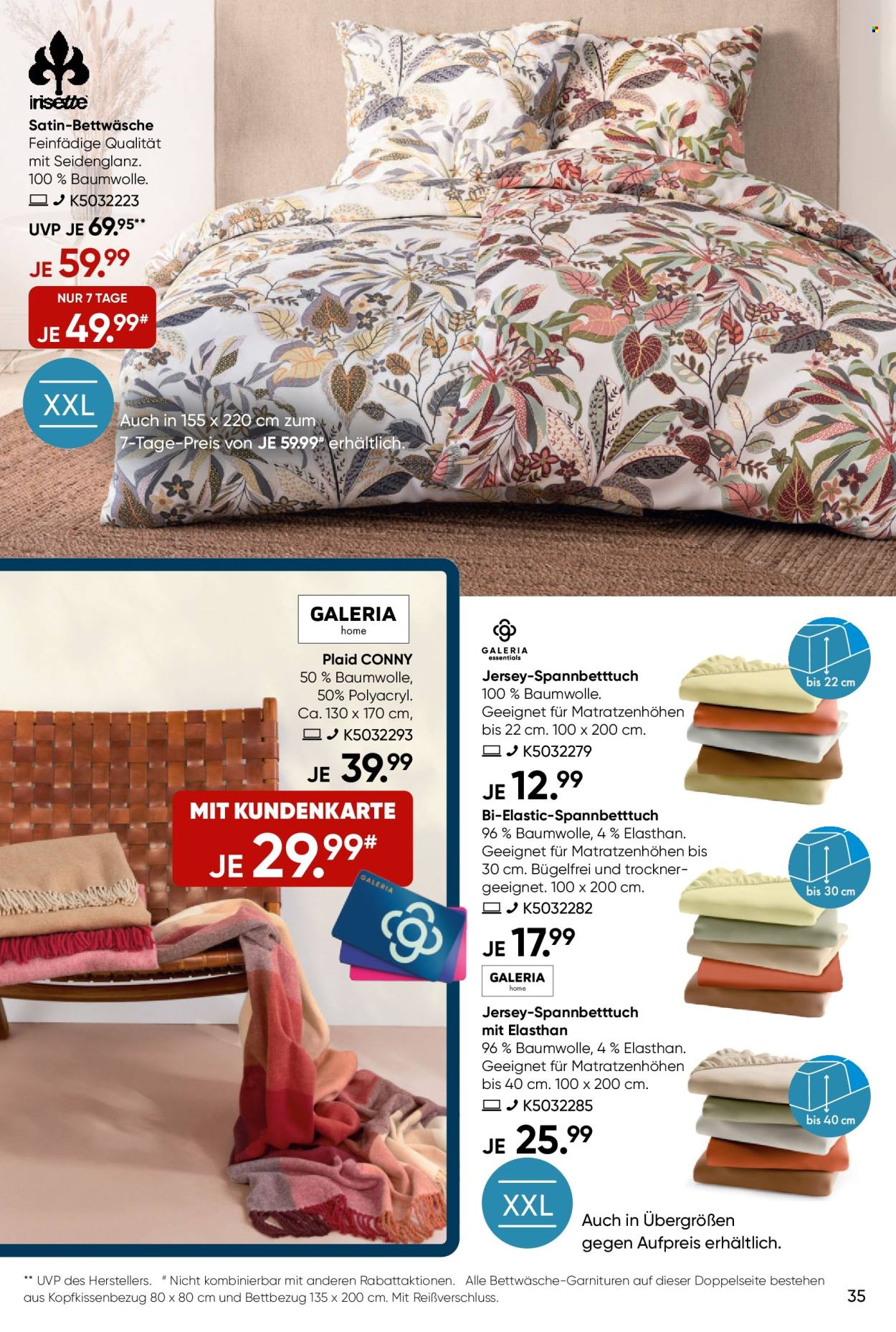 GALERIA Karstadt Kaufhof Prospekte  - 5.05.2025 - 11.05.2025. Seite 35