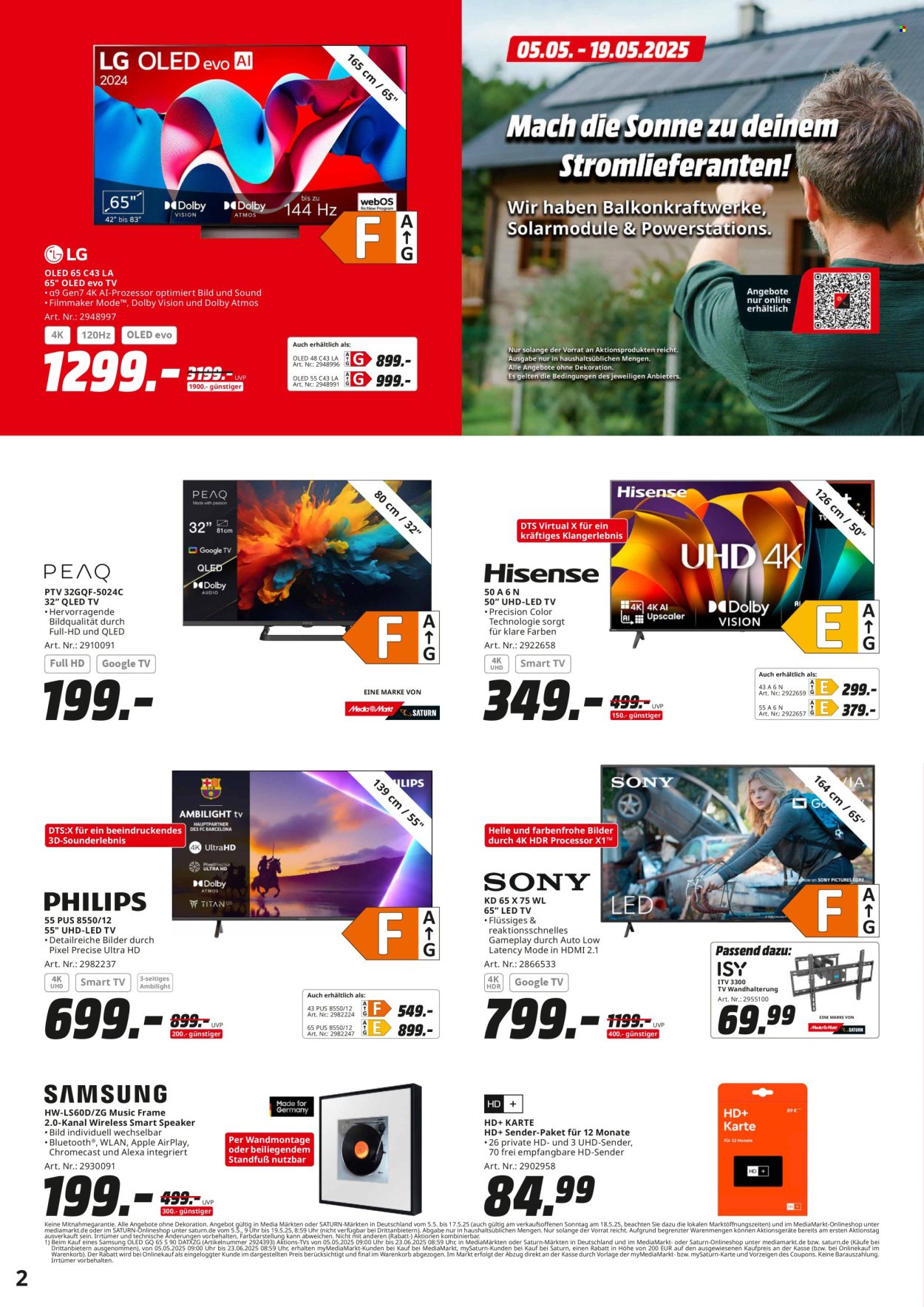 MediaMarkt Prospekte  - 5.05.2025 - 19.05.2025. Seite 2