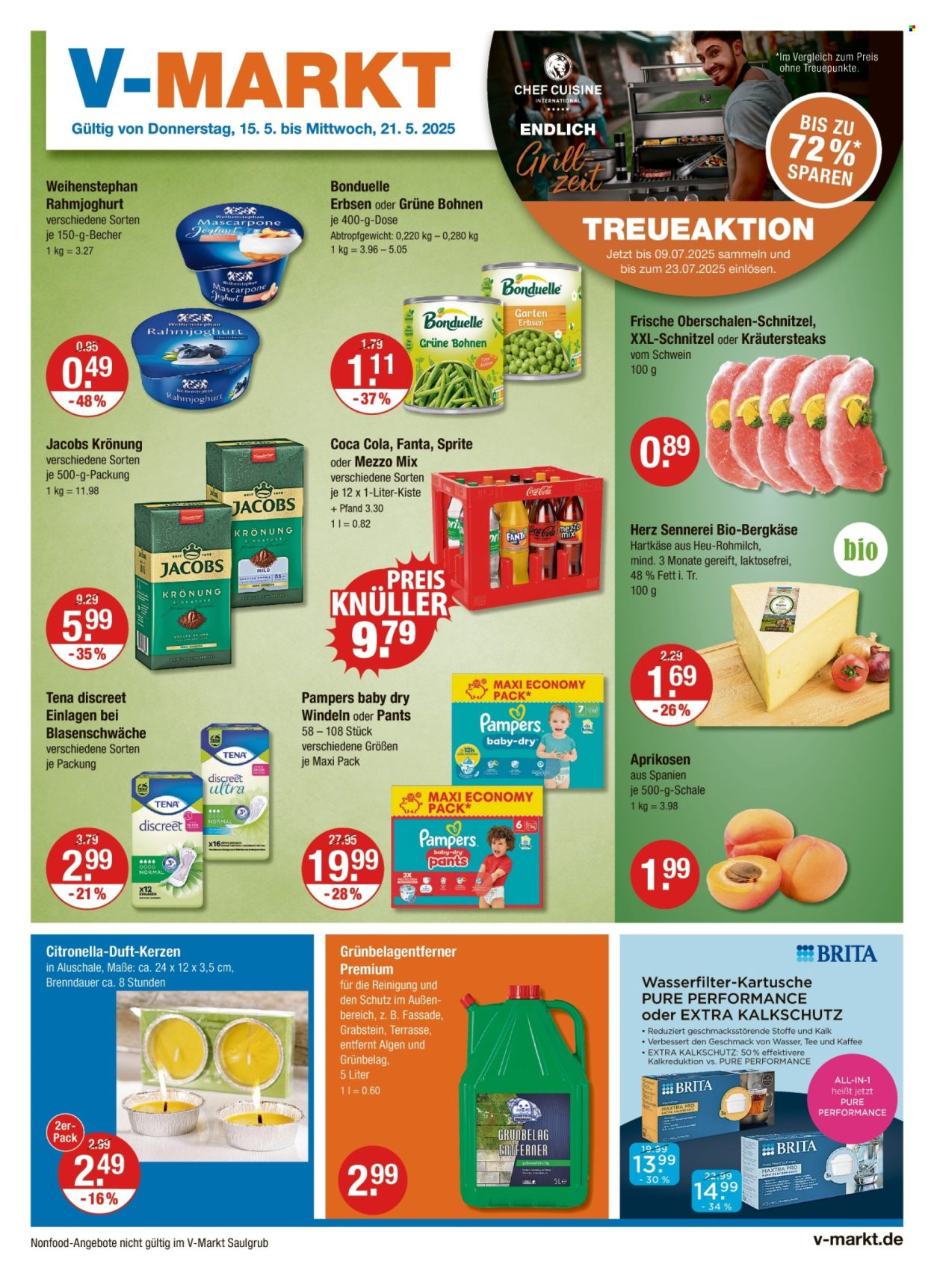 V-Markt Prospekte  - 15.05.2025 - 21.05.2025. Seite 1