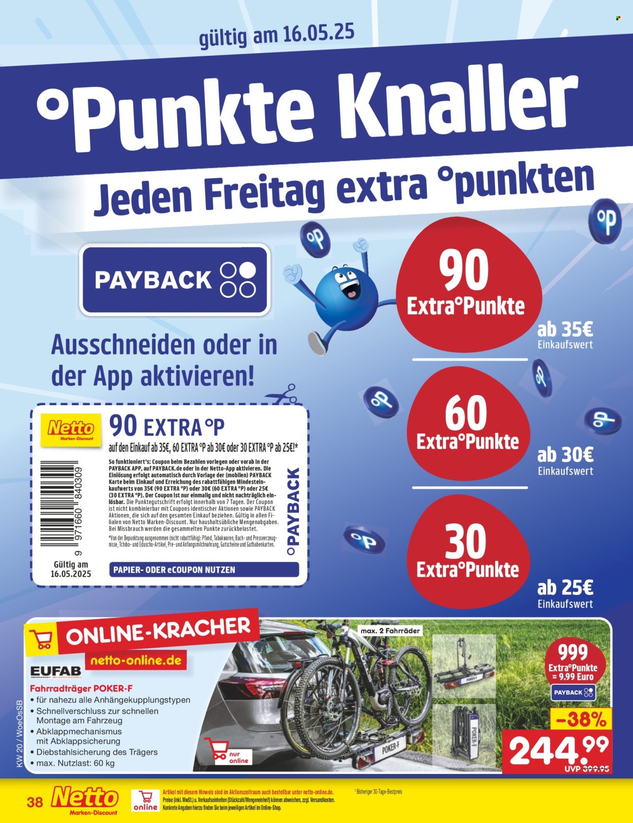 Netto Marken-Discount Prospekte  - 12.05.2025 - 17.05.2025. Seite 62