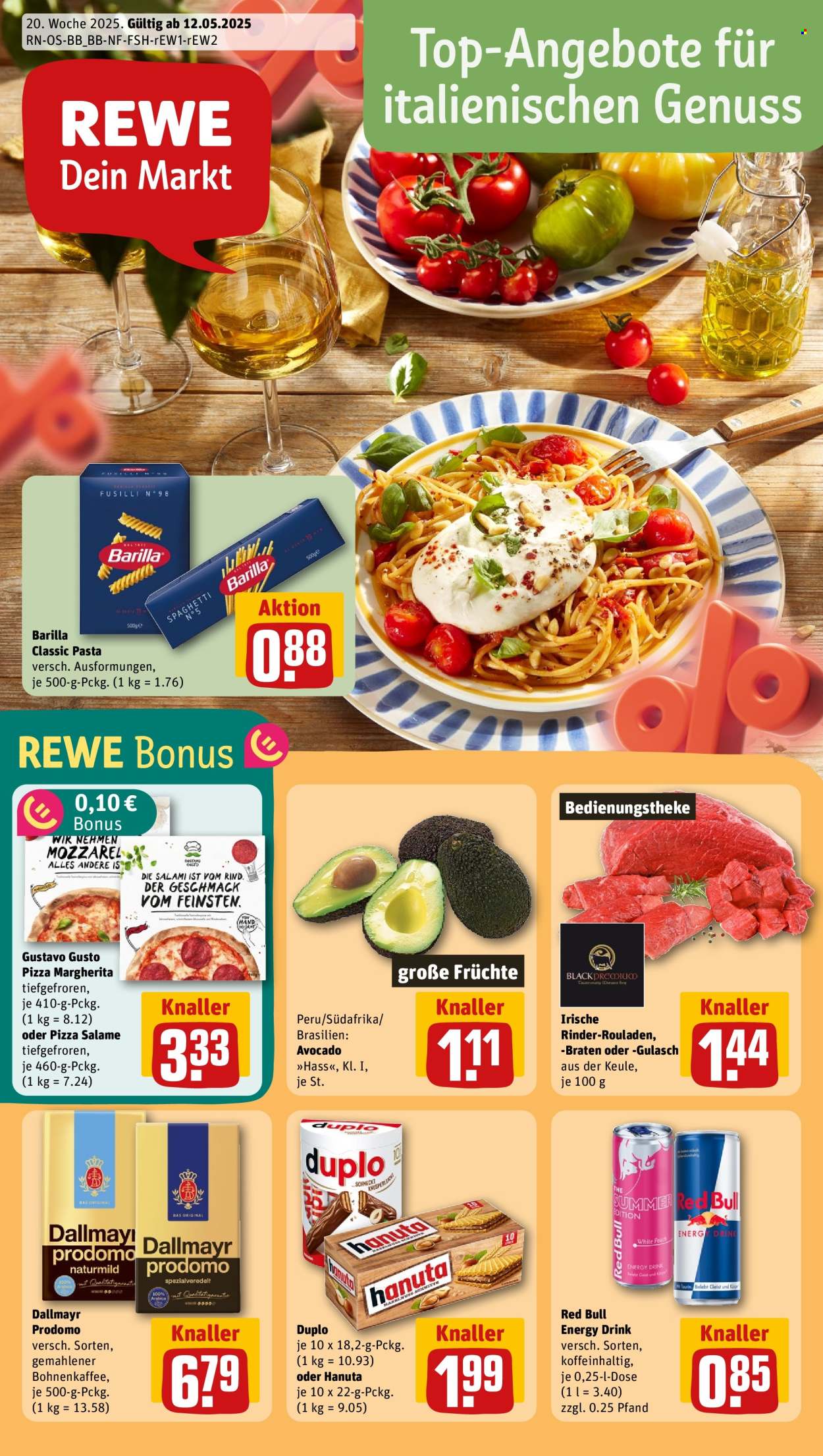 REWE Prospekte  - 12.05.2025 - 18.05.2025. Seite 1