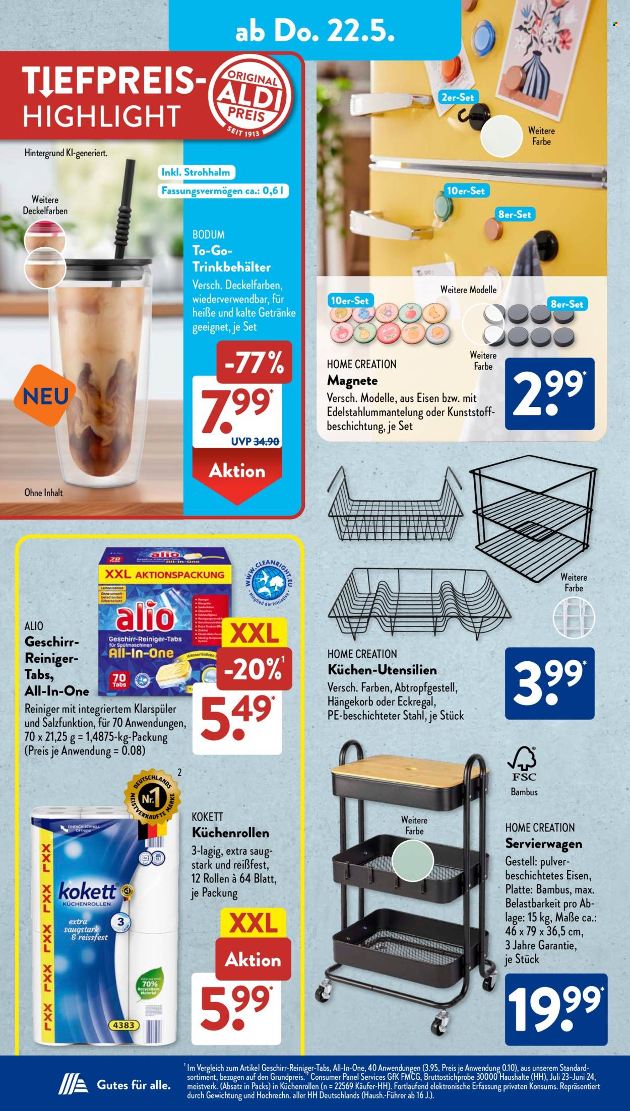 ALDI SÜD Prospekte  - 19.05.2025 - 24.05.2025. Seite 22