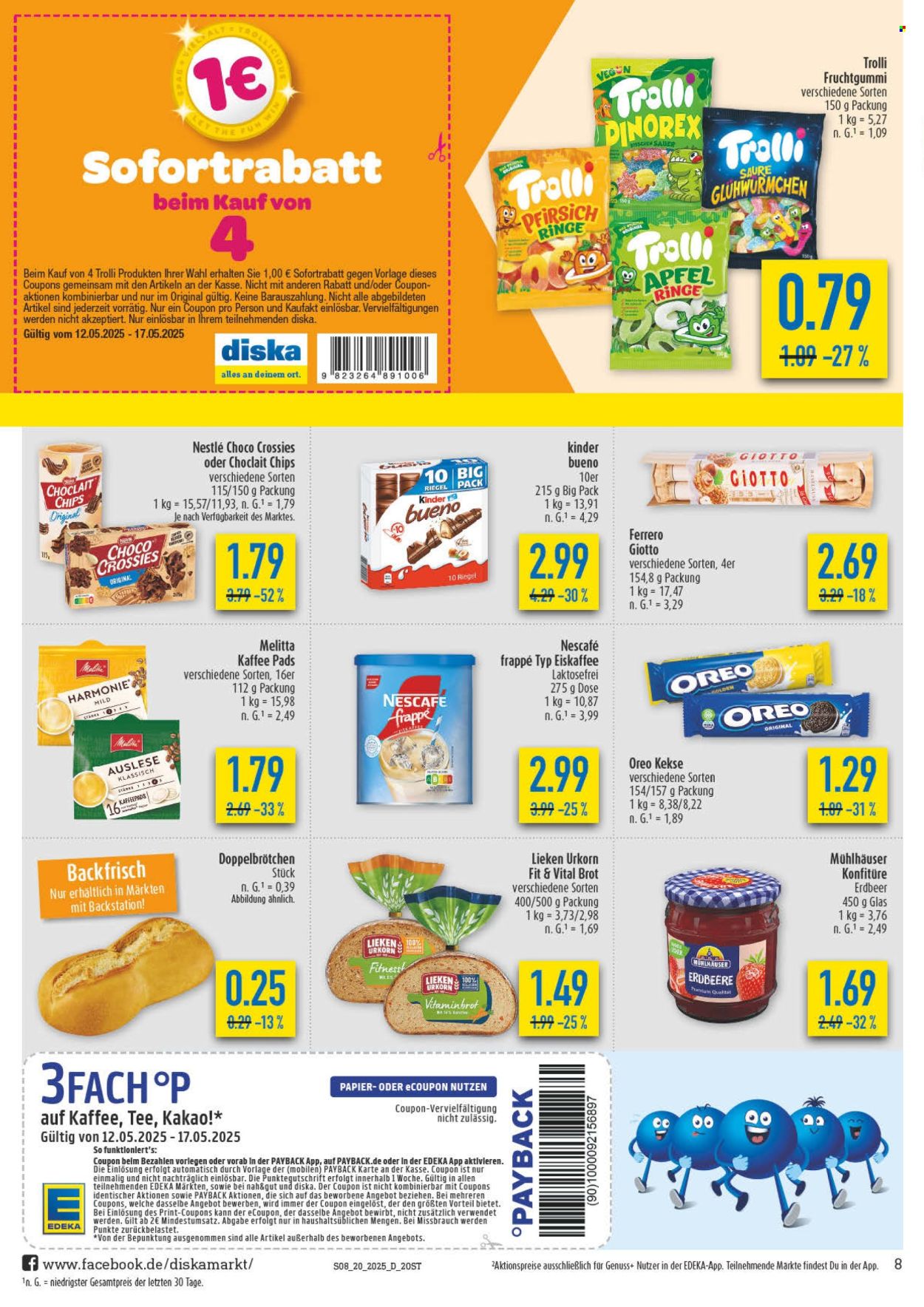 Diska Prospekte  - 12.05.2025 - 17.05.2025. Seite 8