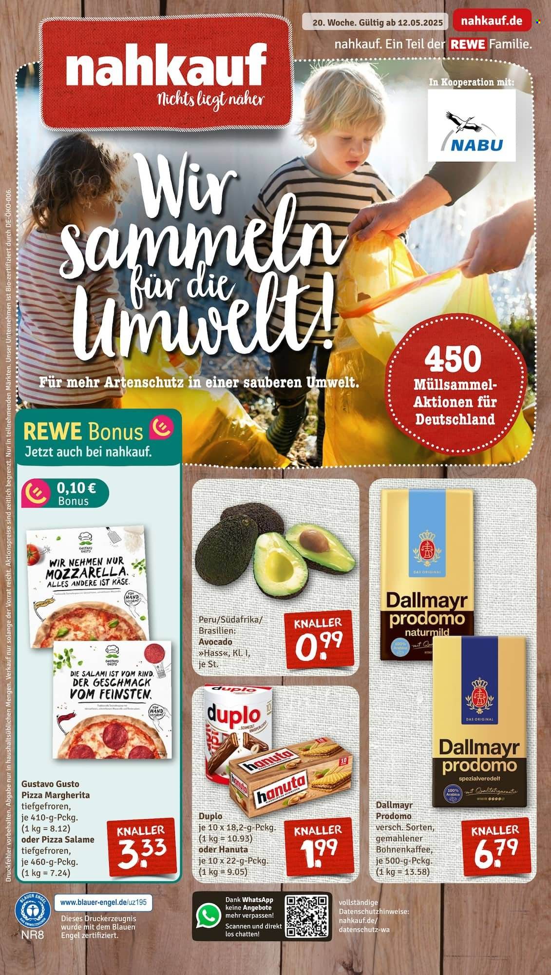 Nahkauf Prospekte  - 12.05.2025 - 17.05.2025. Seite 1