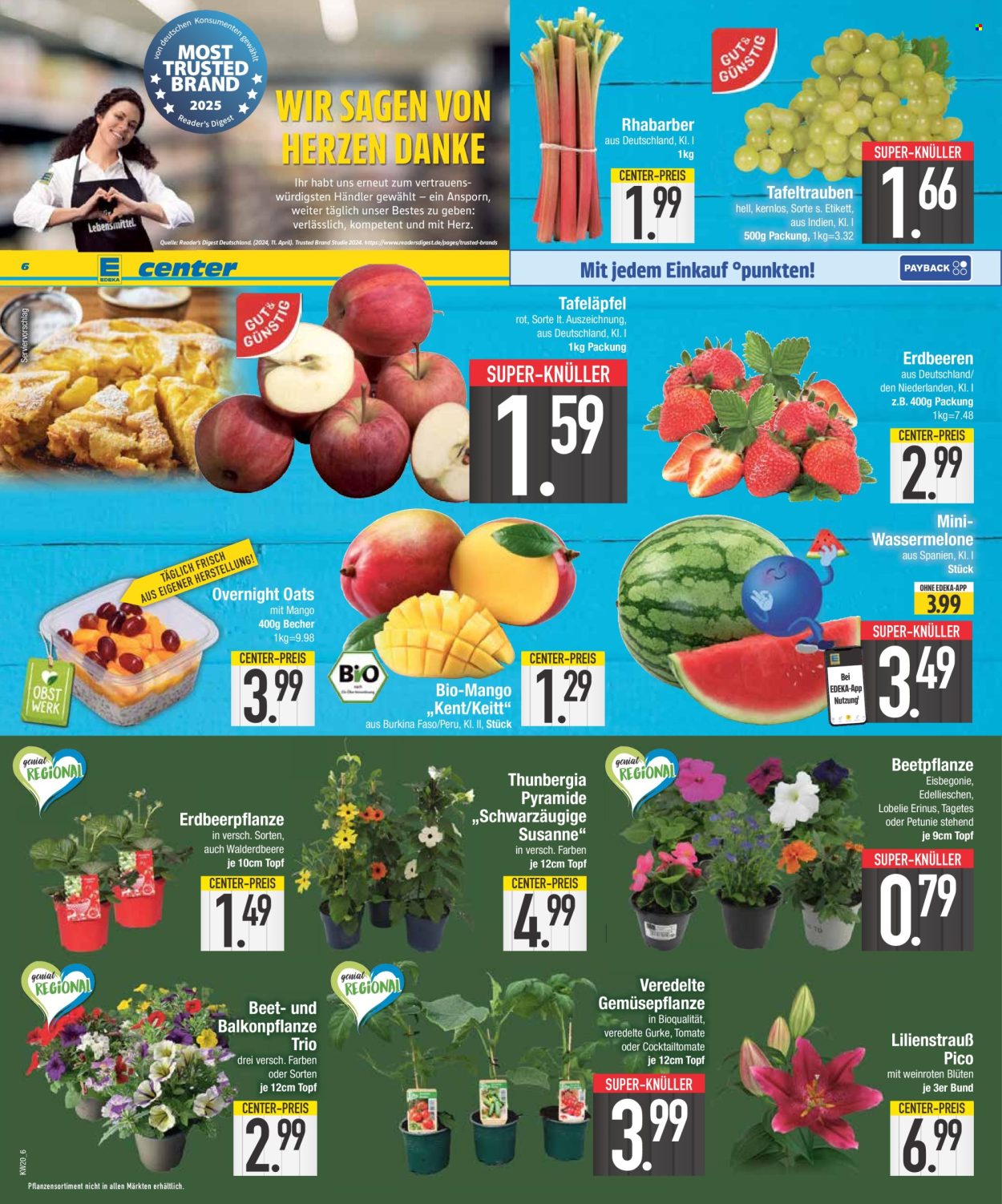 Edeka Prospekte  - 12.05.2025 - 17.05.2025. Seite 6