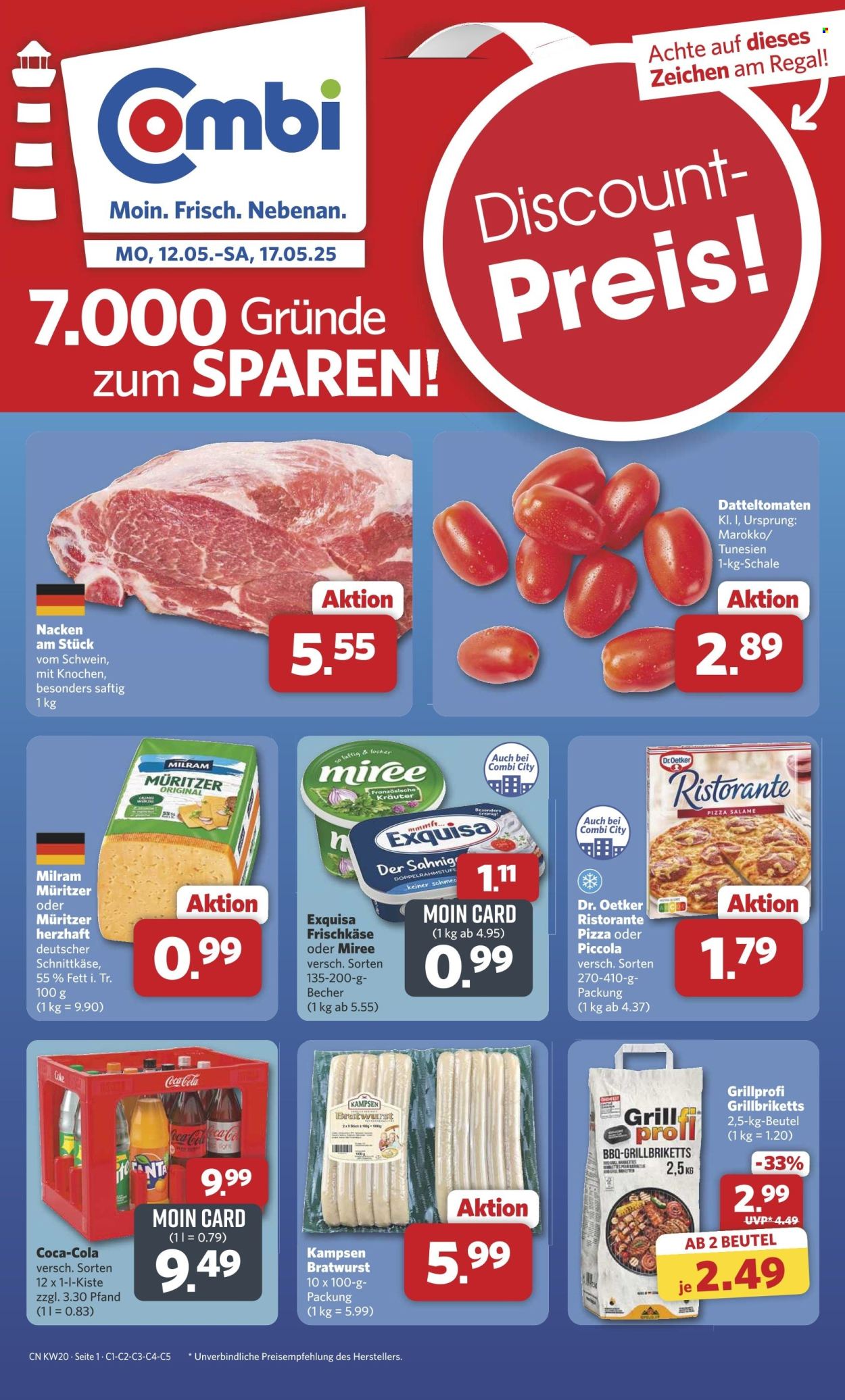 Combi Prospekte  - 12.05.2025 - 17.05.2025. Seite 1