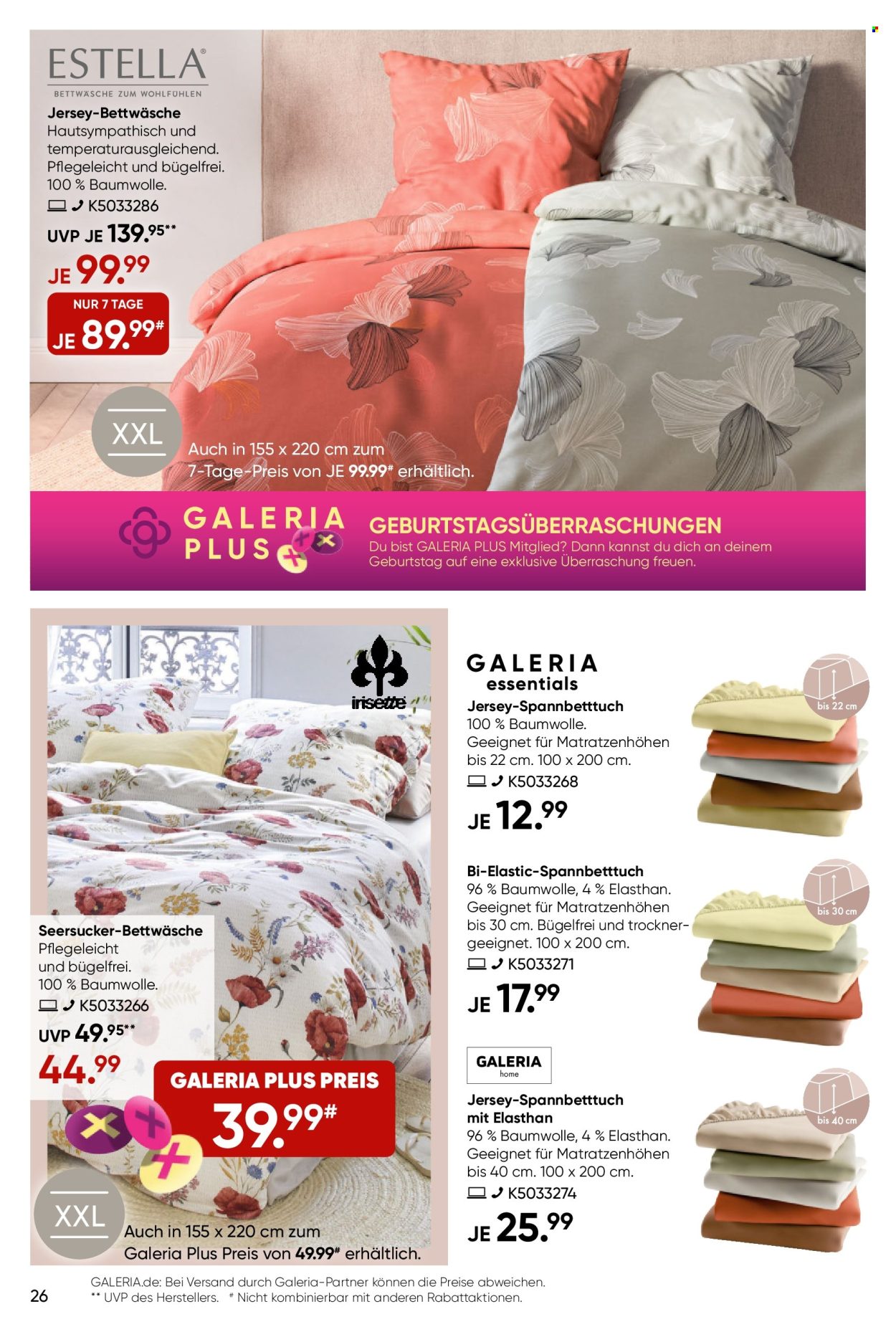 GALERIA Karstadt Kaufhof Prospekte  - 14.05.2025 - 20.05.2025. Seite 26