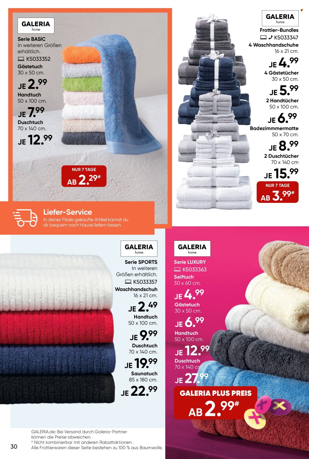 GALERIA Karstadt Kaufhof Prospekte  - 14.05.2025 - 20.05.2025. Seite 30