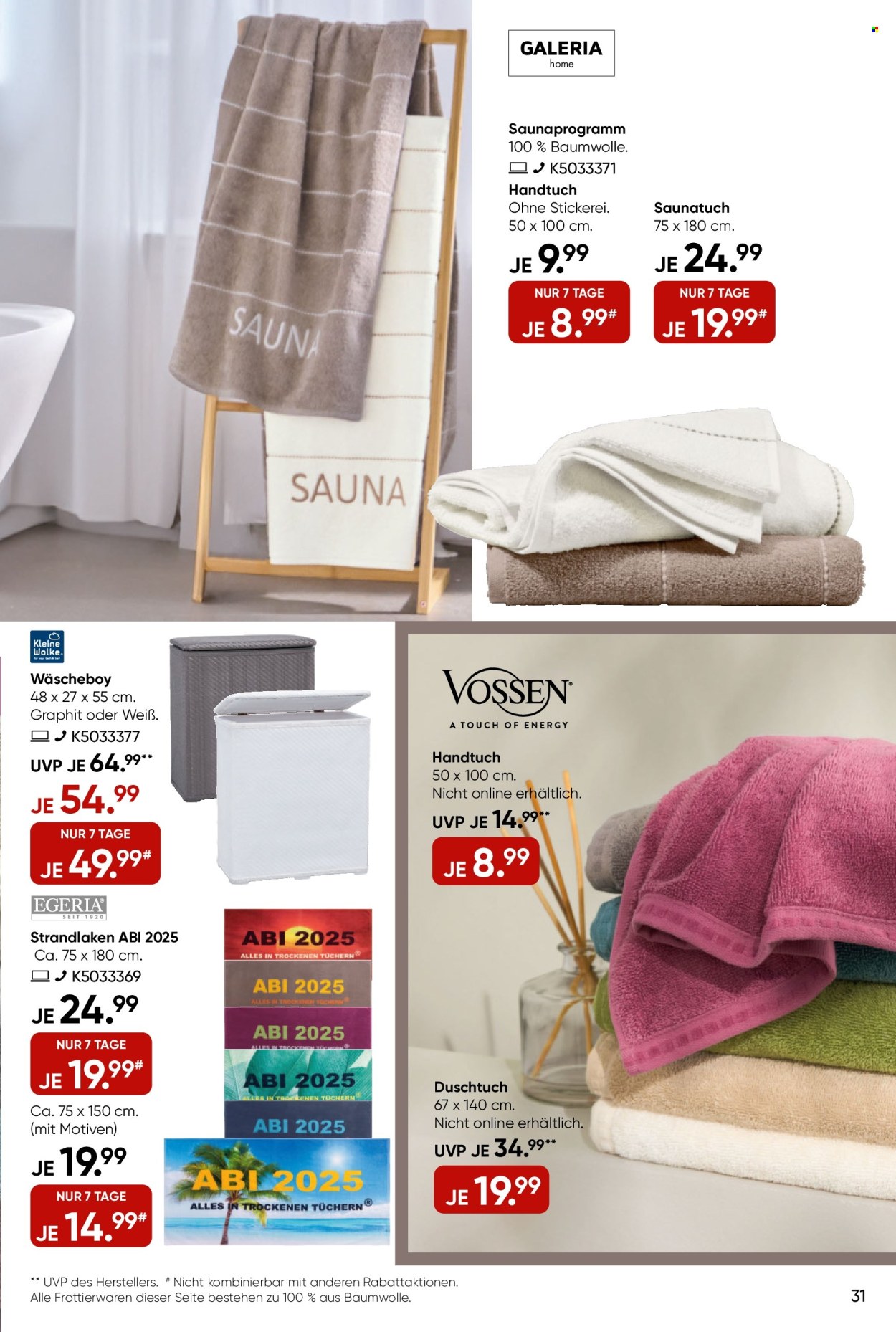 GALERIA Karstadt Kaufhof Prospekte  - 14.05.2025 - 20.05.2025. Seite 31