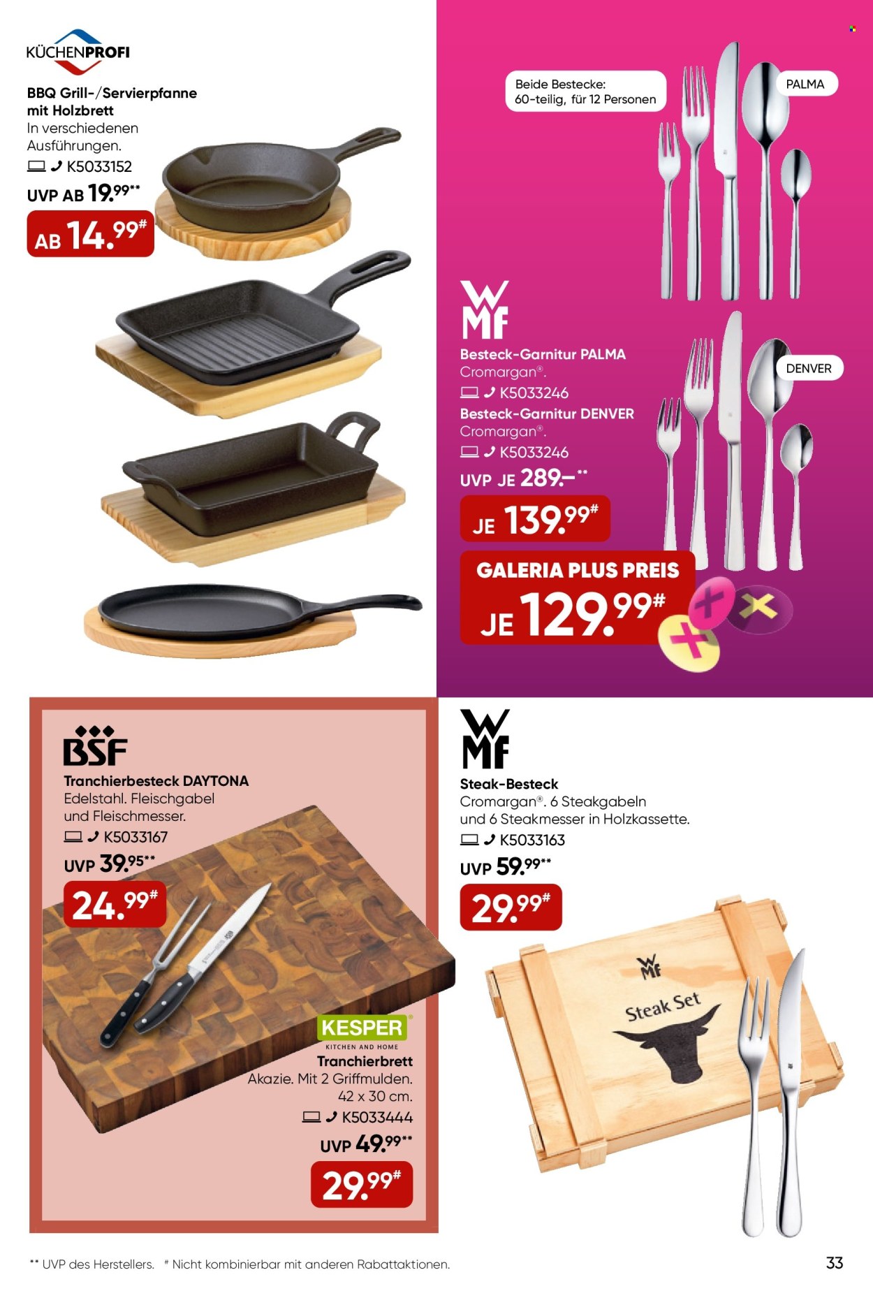 GALERIA Karstadt Kaufhof Prospekte  - 14.05.2025 - 20.05.2025. Seite 33
