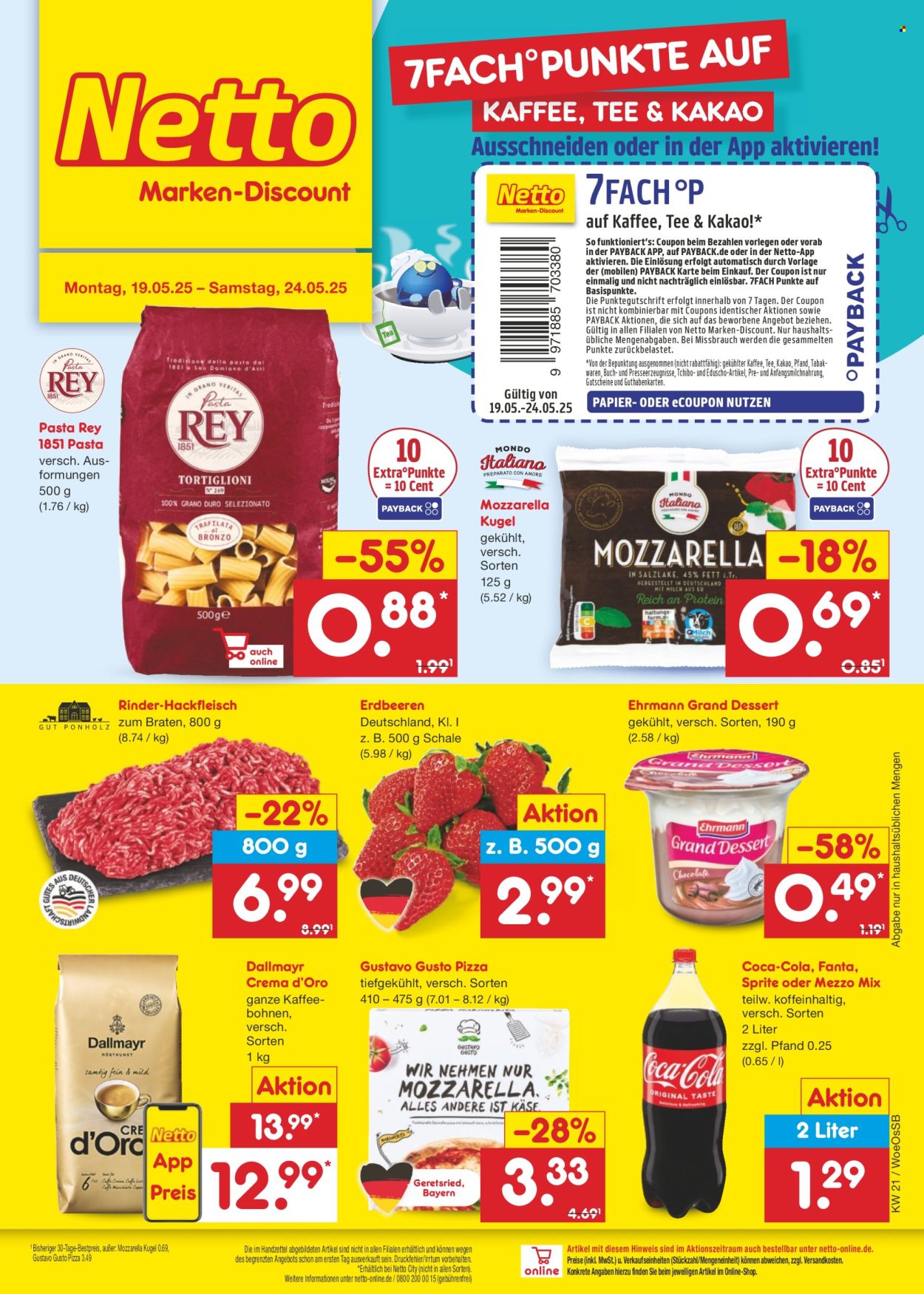 Netto Marken-Discount Prospekte  - 19.05.2025 - 24.05.2025. Seite 1