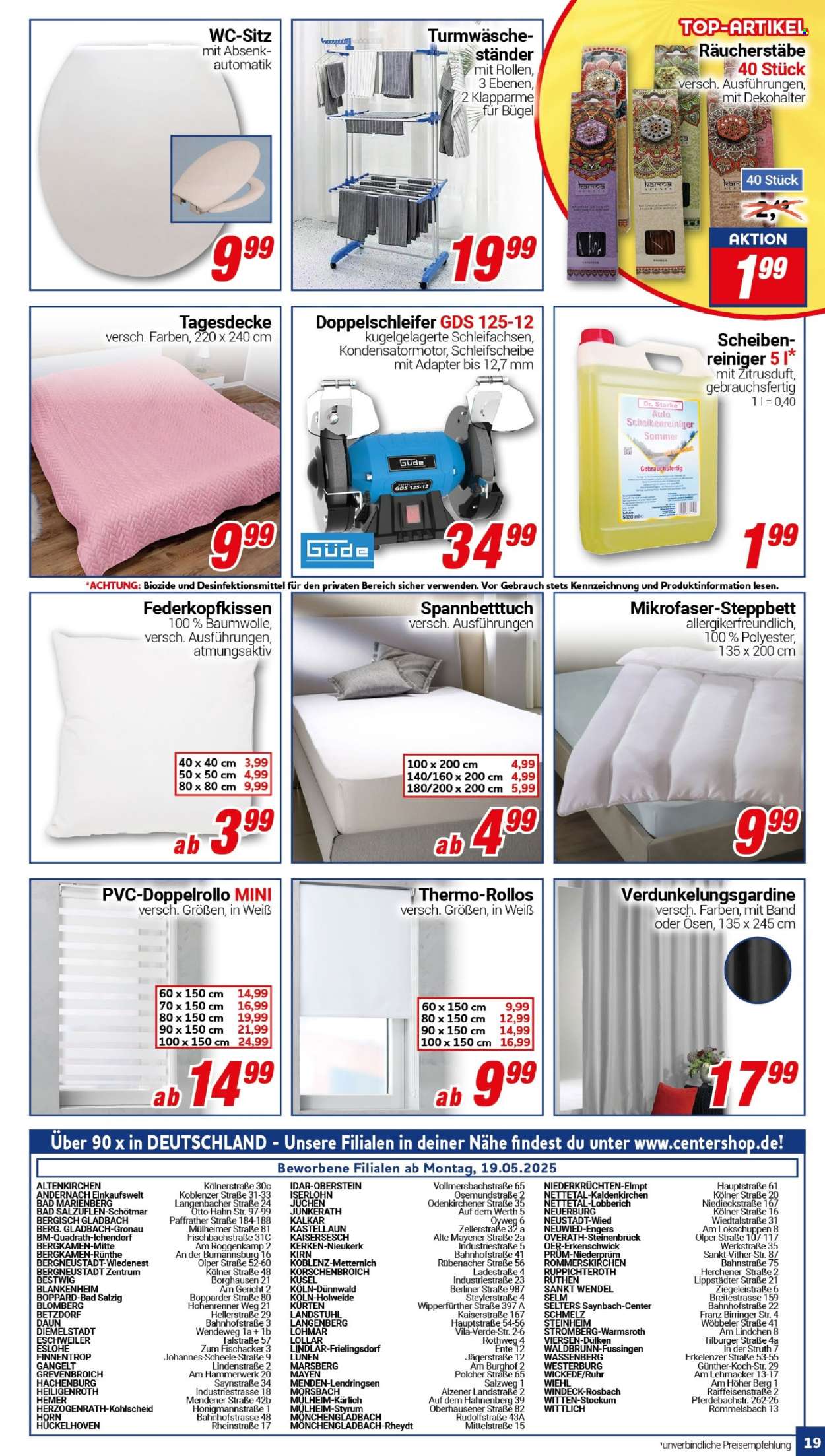 CENTERSHOP Prospekte  - 19.05.2025 - 24.05.2025. Seite 19