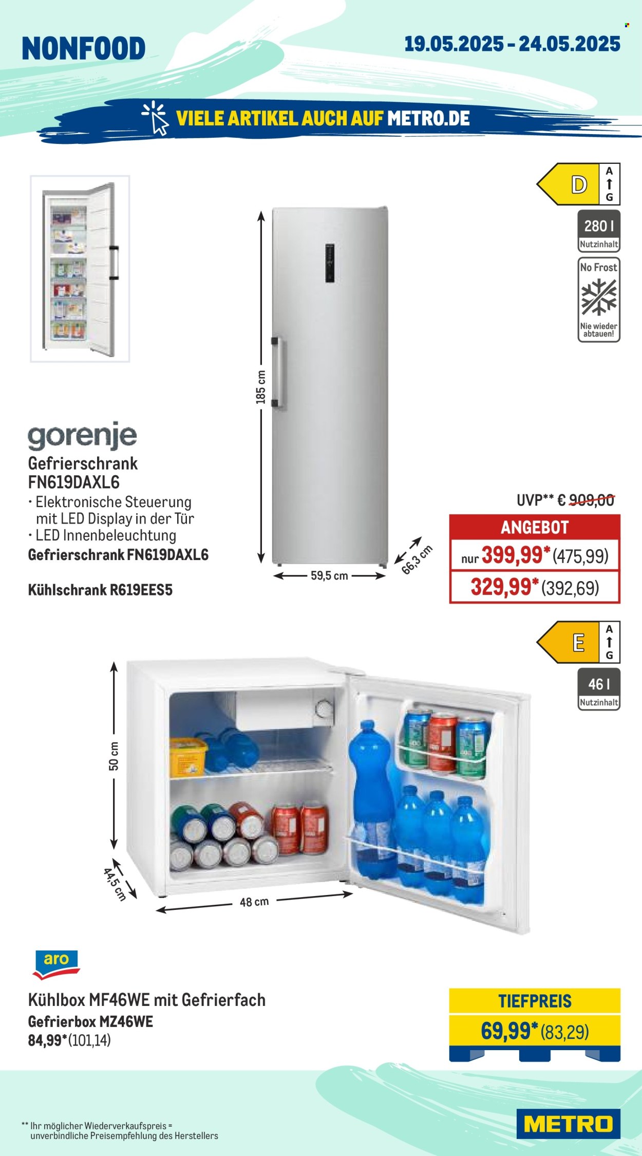 Metro Prospekte  - 19.05.2025 - 24.05.2025. Seite 19
