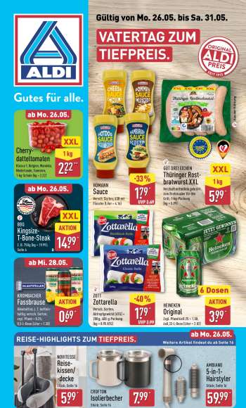 Prospekte ALDI Nord - 26.05.2025 - 31.05.2025.