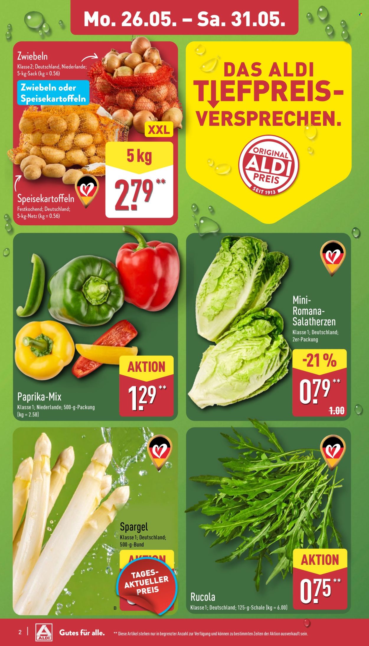ALDI Nord Prospekte  - 26.05.2025 - 31.05.2025. Seite 2