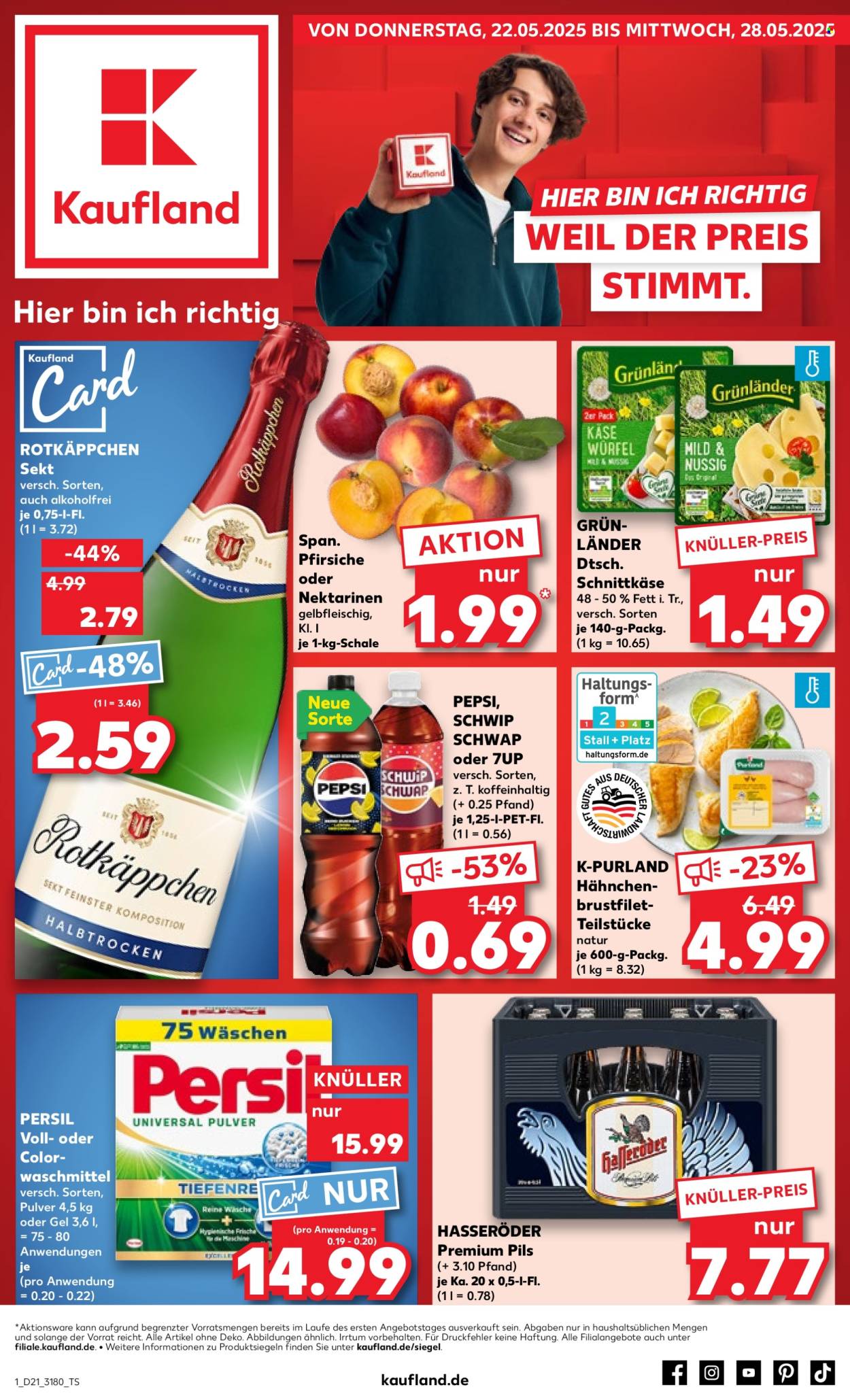 Kaufland Prospekte  - 22.05.2025 - 28.05.2025. Seite 1