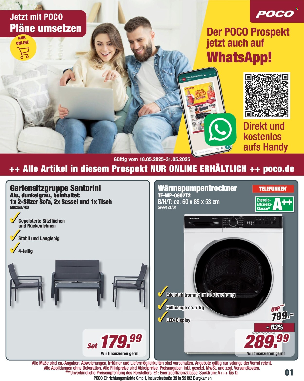 Poco Prospekte  - 18.05.2025 - 31.05.2025. Seite 1