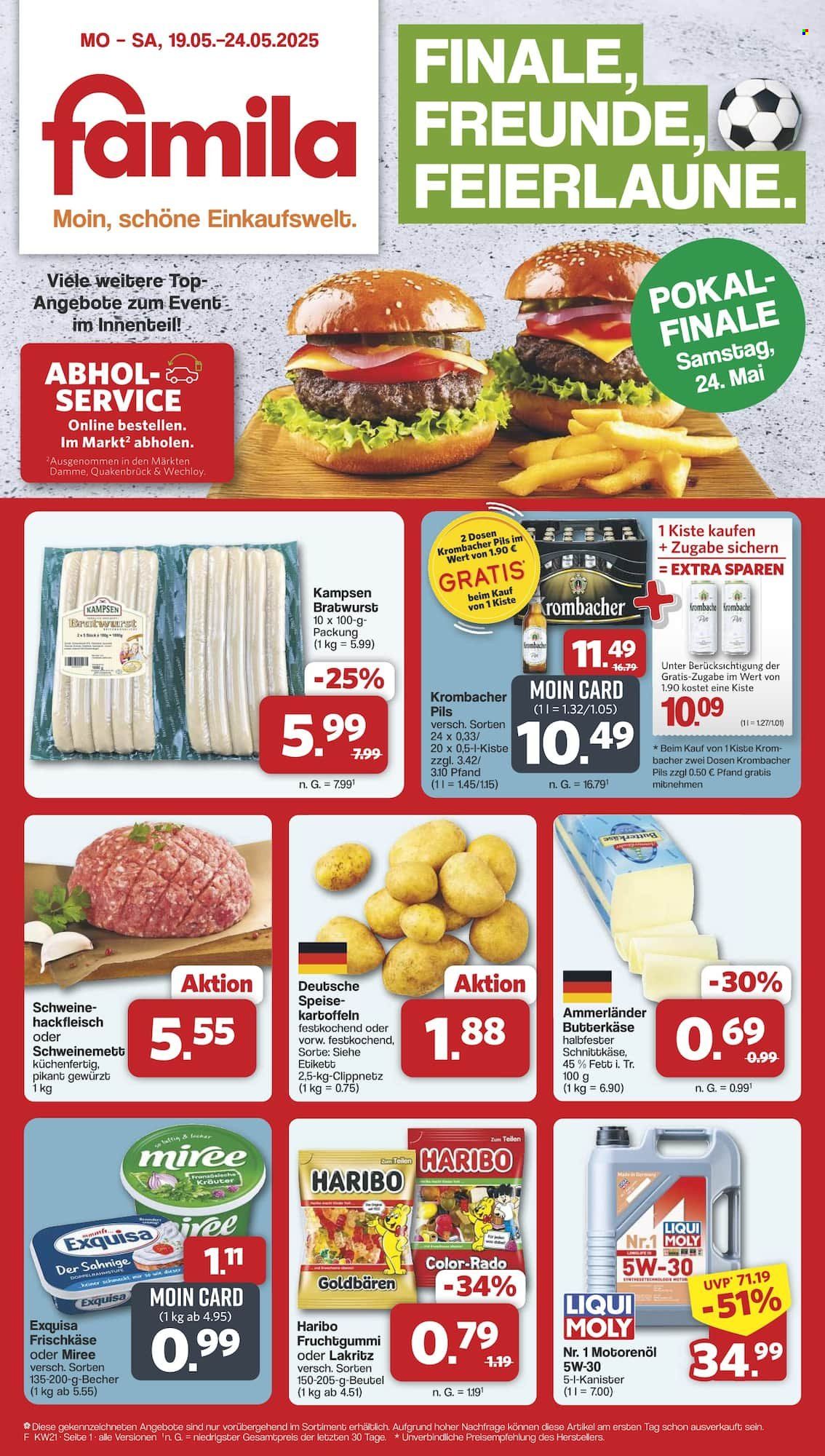 famila Prospekte  - 19.05.2025 - 24.05.2025. Seite 1
