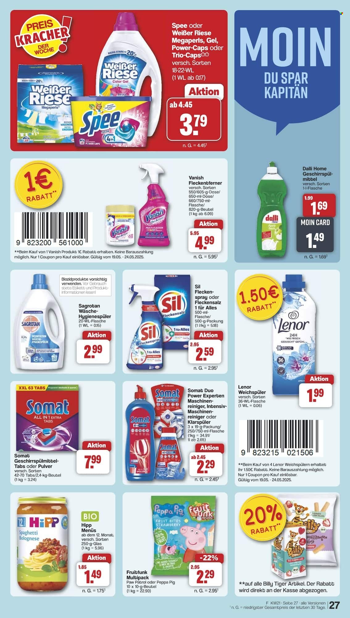 famila Prospekte  - 19.05.2025 - 24.05.2025. Seite 33