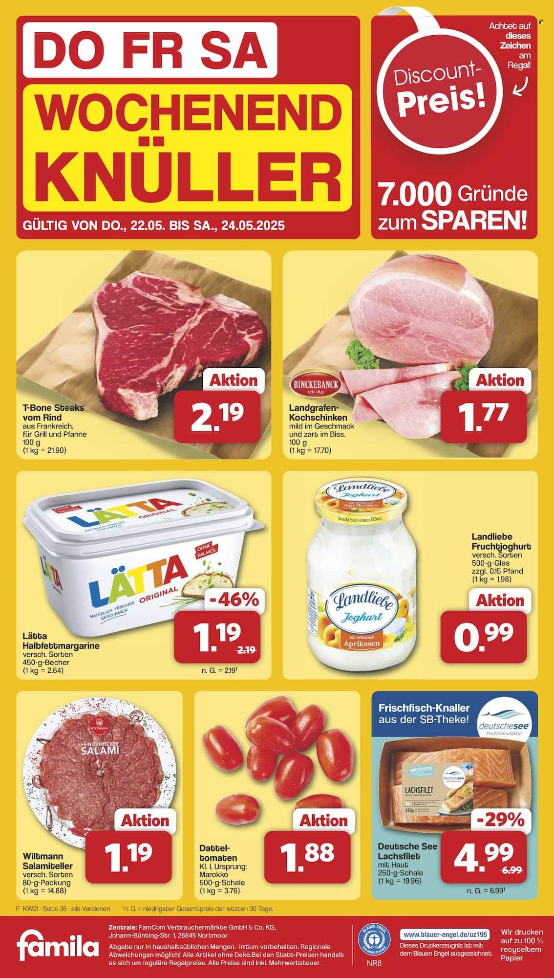 famila Prospekte  - 19.05.2025 - 24.05.2025. Seite 43