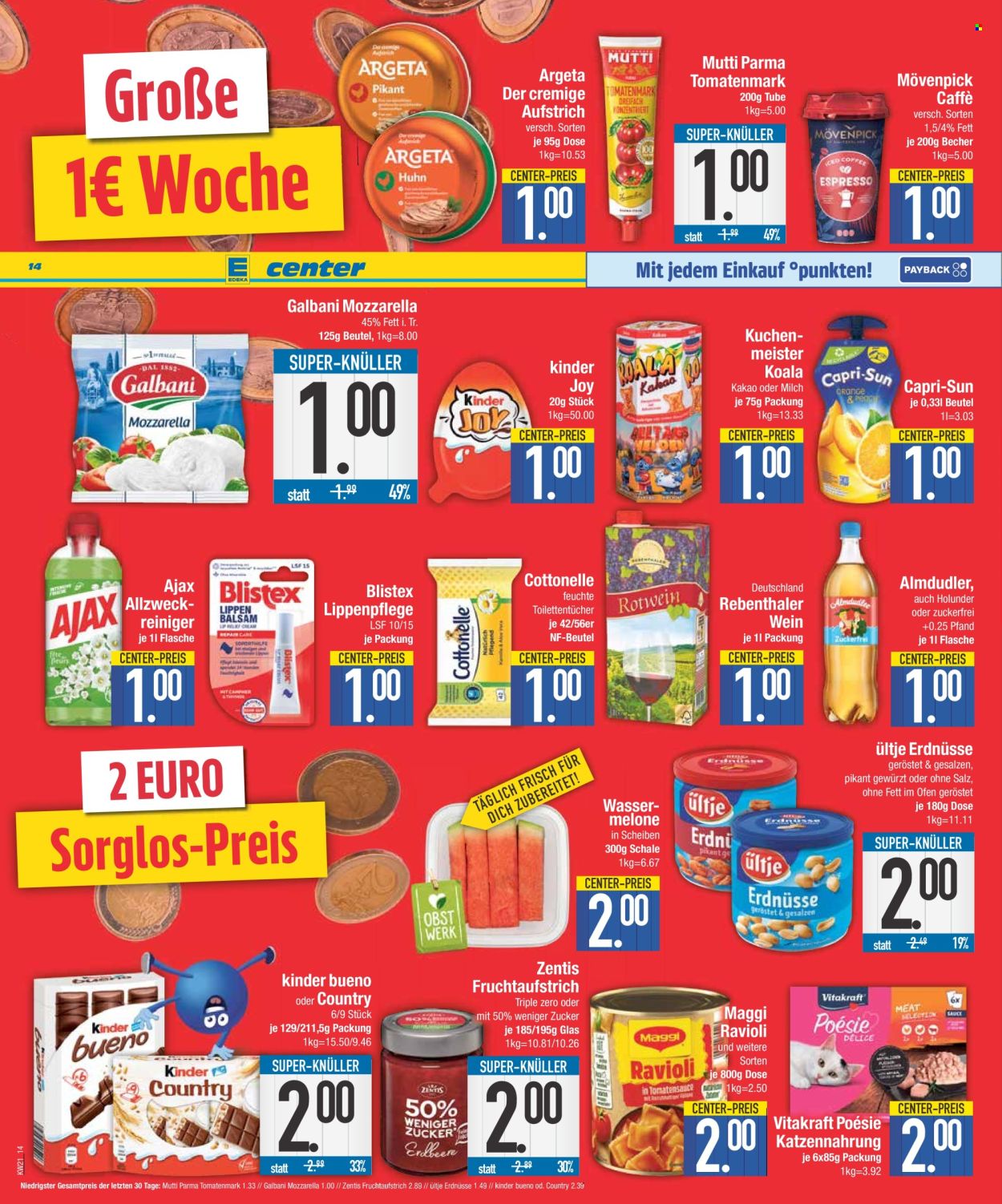 Edeka Prospekte  - 19.05.2025 - 24.05.2025. Seite 14