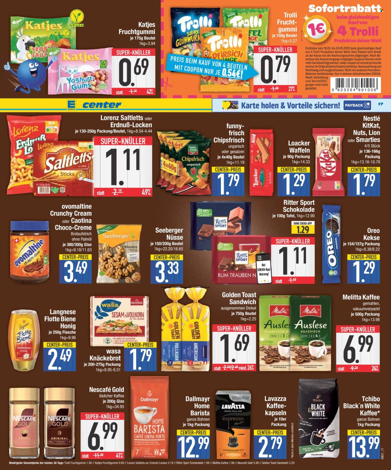 Edeka Prospekte  - 19.05.2025 - 24.05.2025. Seite 17