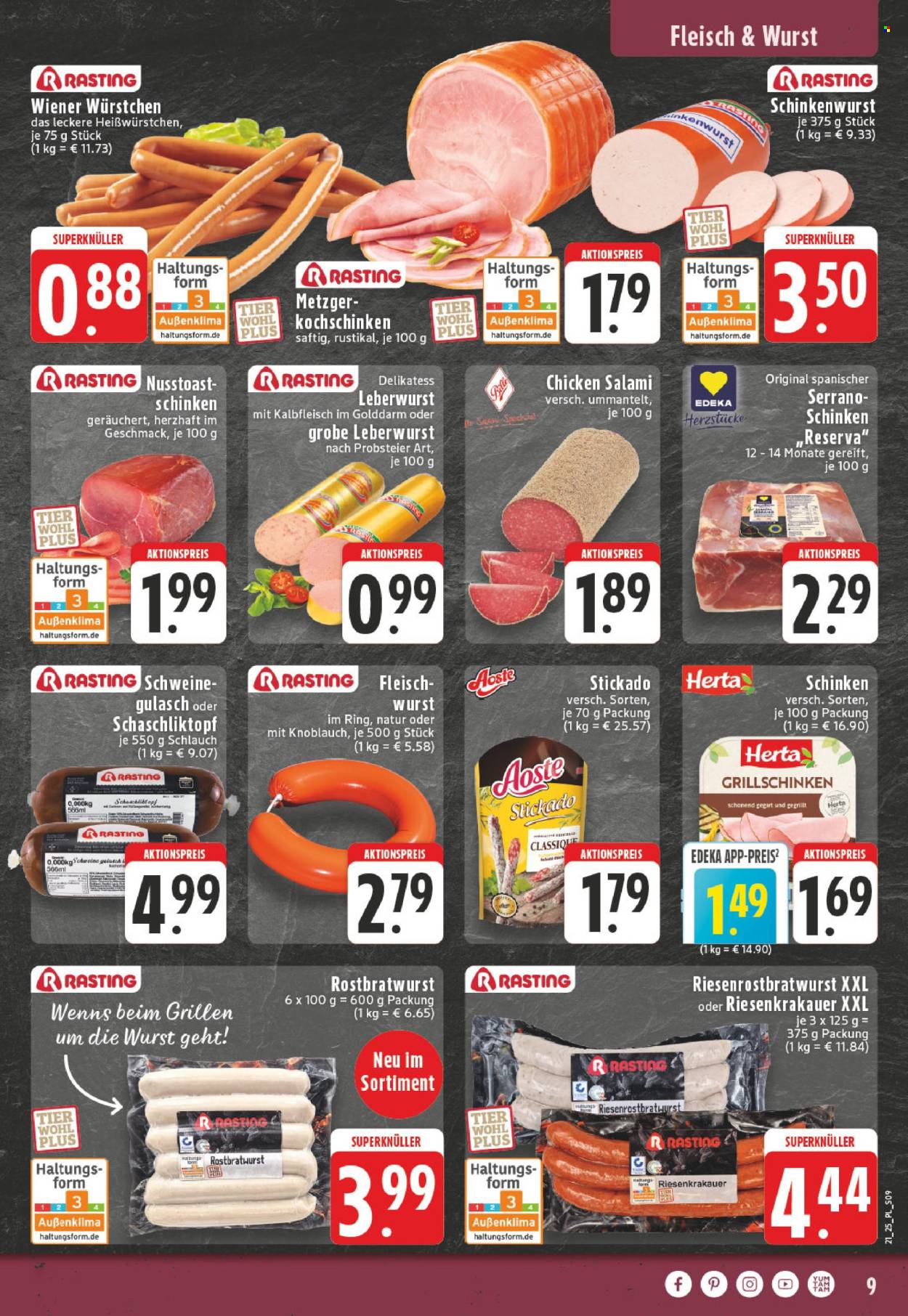 Edeka Prospekte  - 19.05.2025 - 24.05.2025. Seite 9