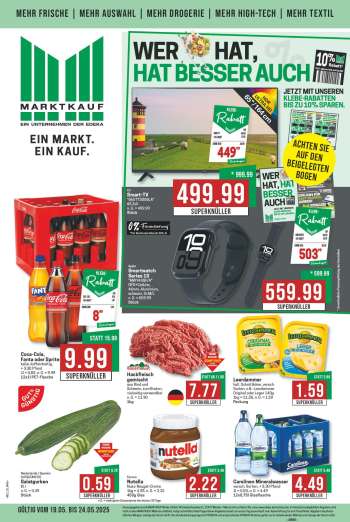 Prospekte Marktkauf - 19.05.2025 - 24.05.2025.