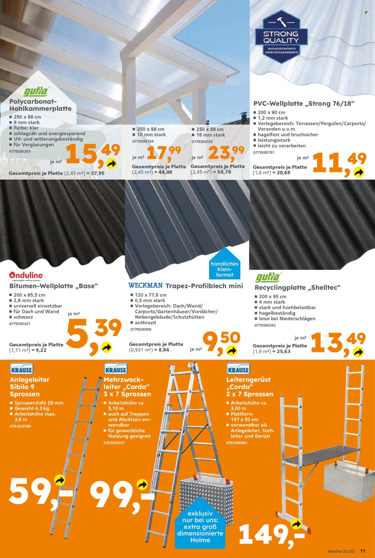 Globus Baumarkt Prospekte  - 19.05.2025 - 24.05.2025. Seite 11