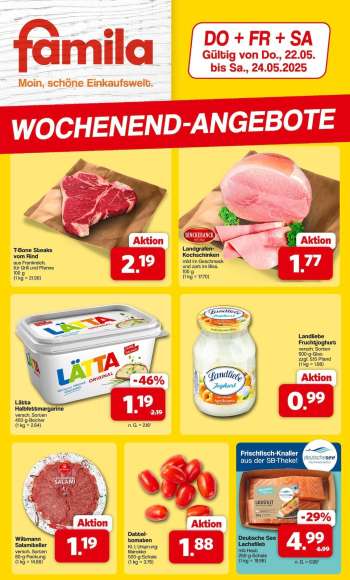 Prospekte famila - 22.05.2025 - 24.05.2025.