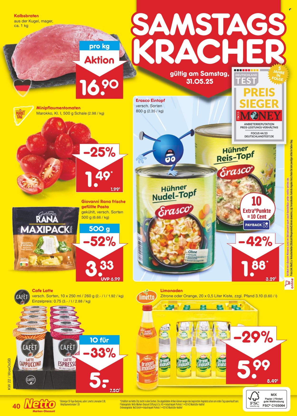 Netto Marken-Discount Prospekte  - 26.05.2025 - 31.05.2025. Seite 62