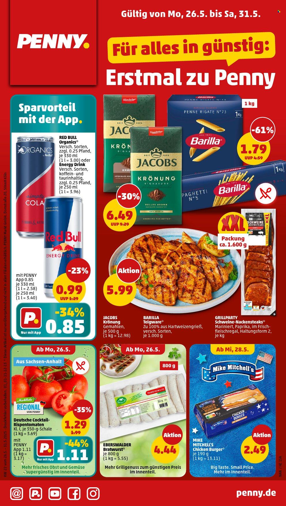 Penny Prospekte  - 26.05.2025 - 31.05.2025. Seite 1
