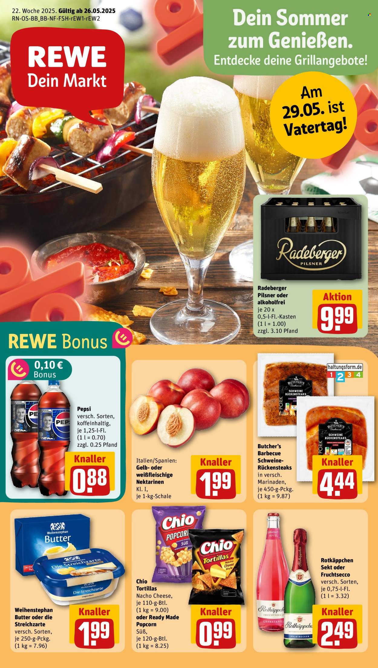 REWE Prospekte  - 26.05.2025 - 1.06.2025. Seite 1