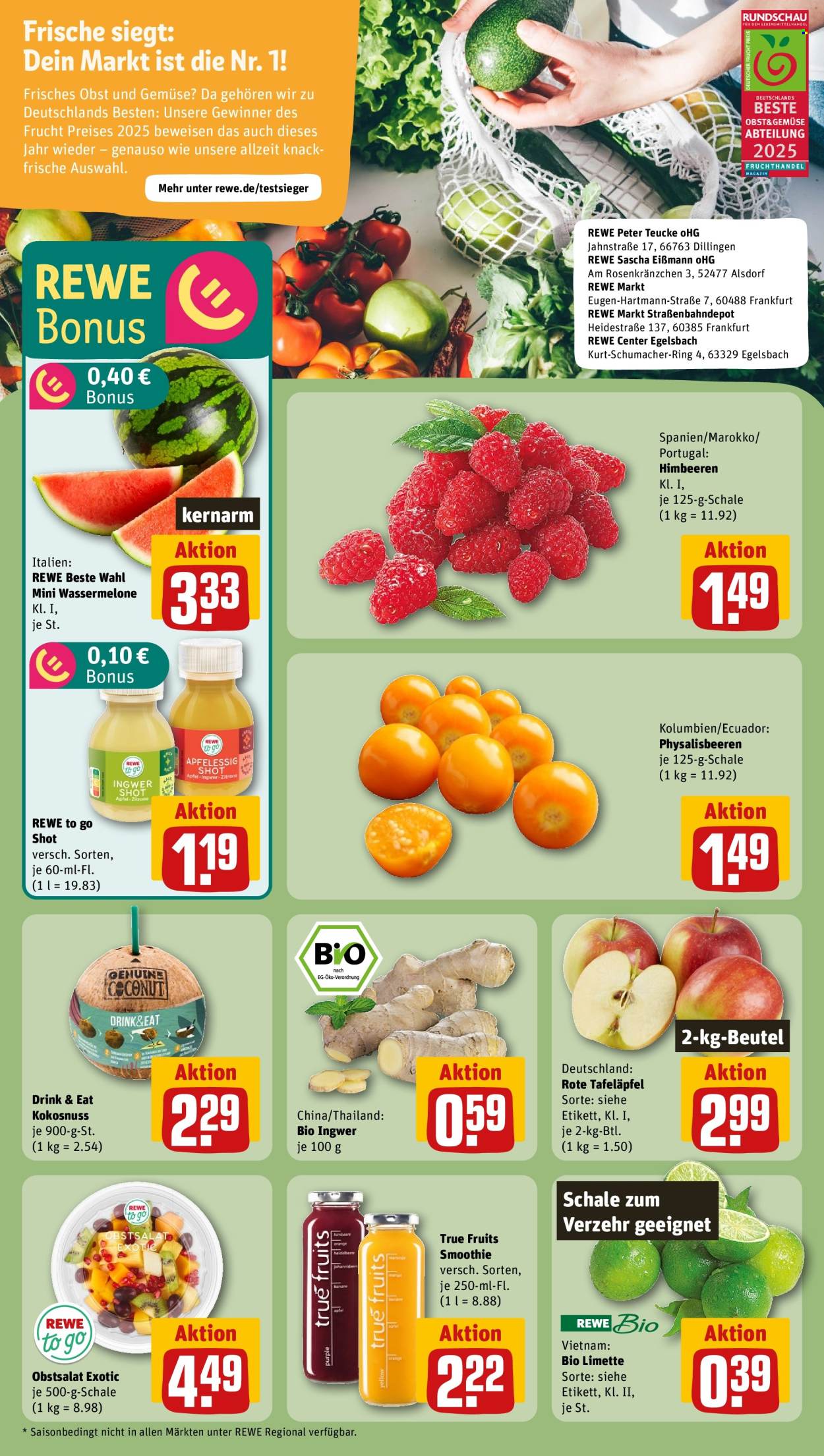 REWE Prospekte  - 26.05.2025 - 1.06.2025. Seite 6