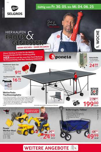 Prospekte Selgros - 30.05.2025 - 4.06.2025.