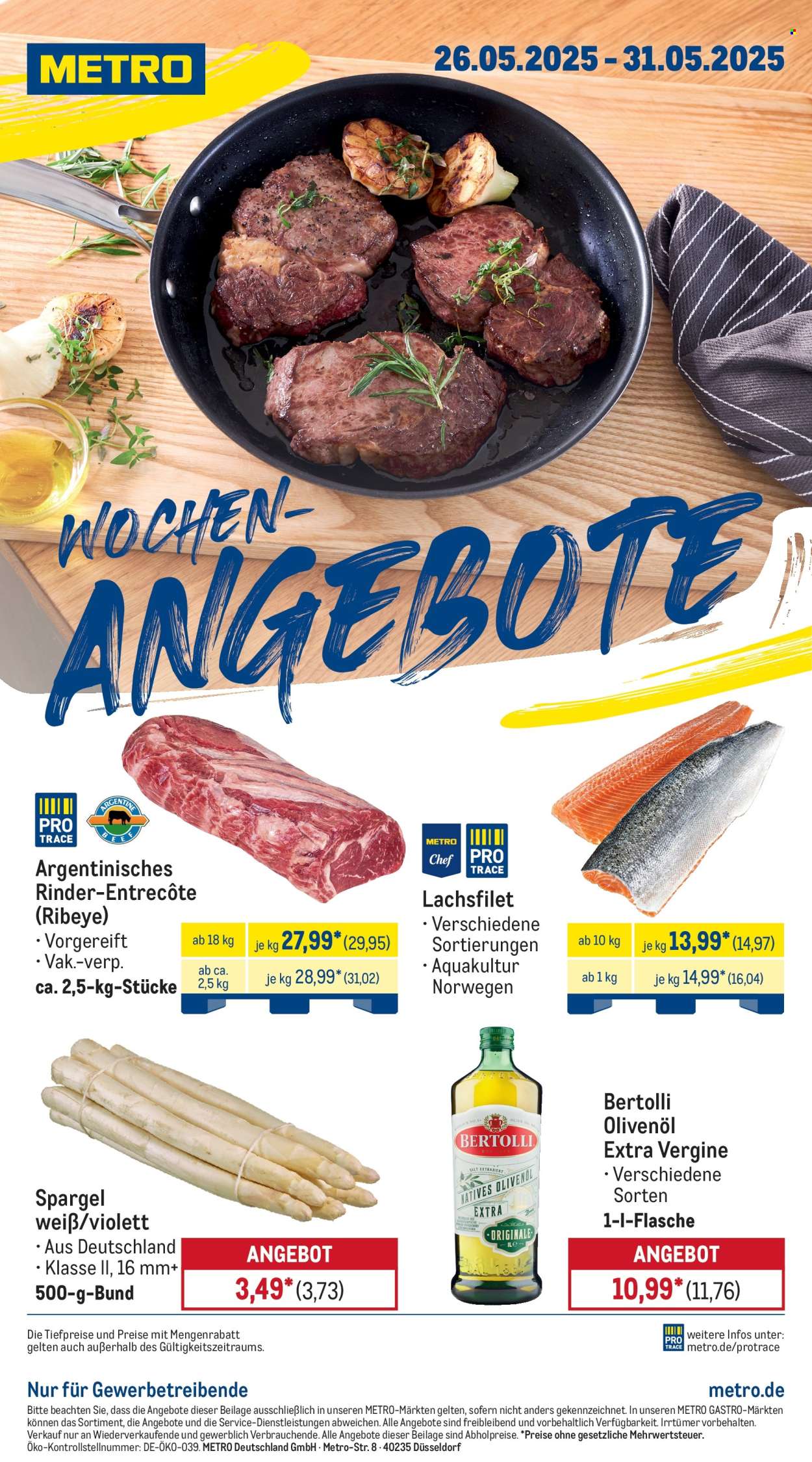 Metro Prospekte  - 26.05.2025 - 31.05.2025. Seite 1