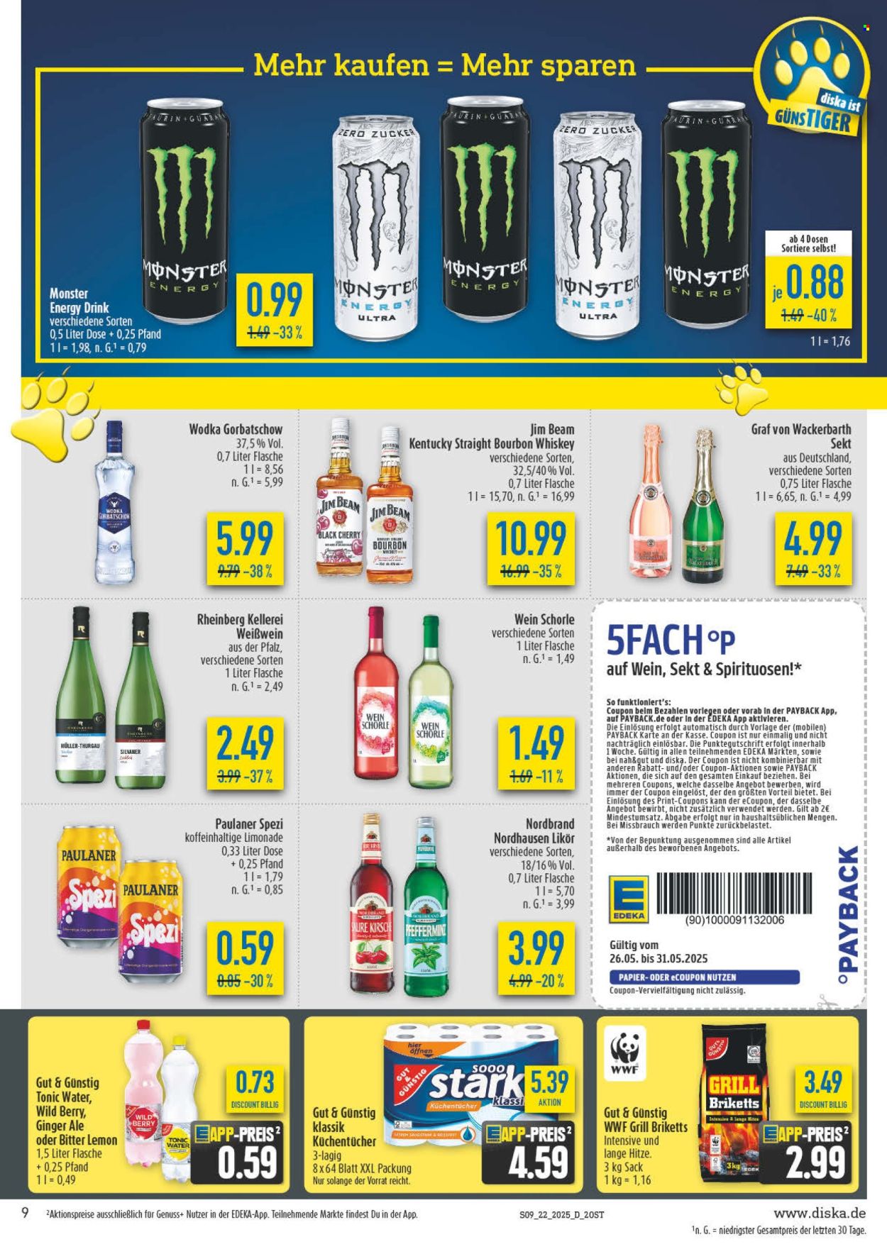 Diska Prospekte  - 26.05.2025 - 31.05.2025. Seite 9