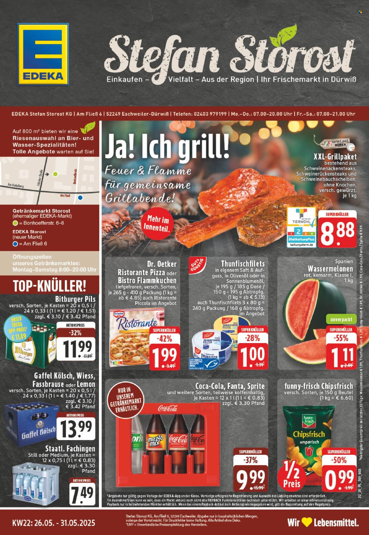 Edeka Prospekte  - 26.05.2025 - 31.05.2025. Seite 1