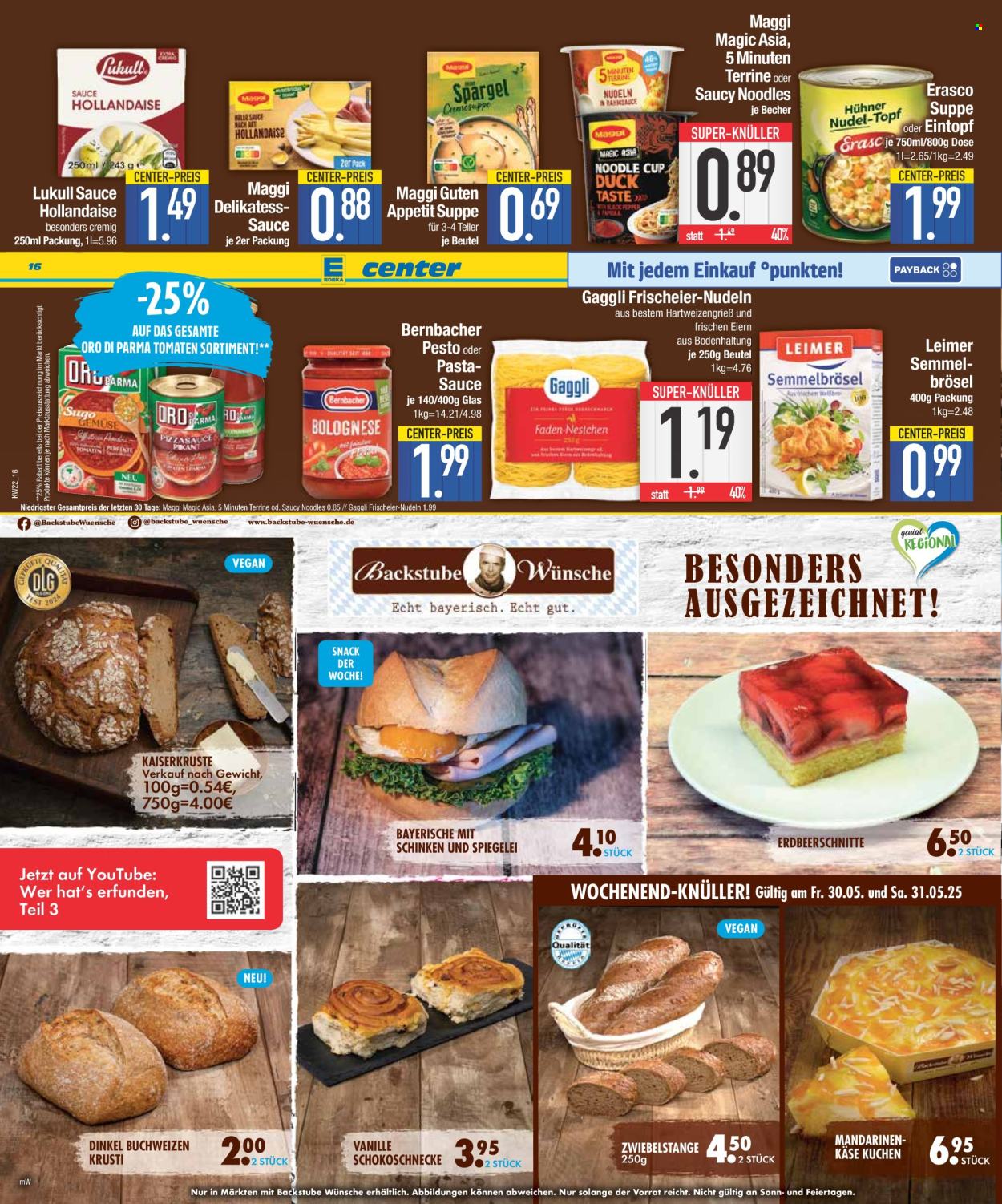 Edeka Prospekte  - 26.05.2025 - 31.05.2025. Seite 16