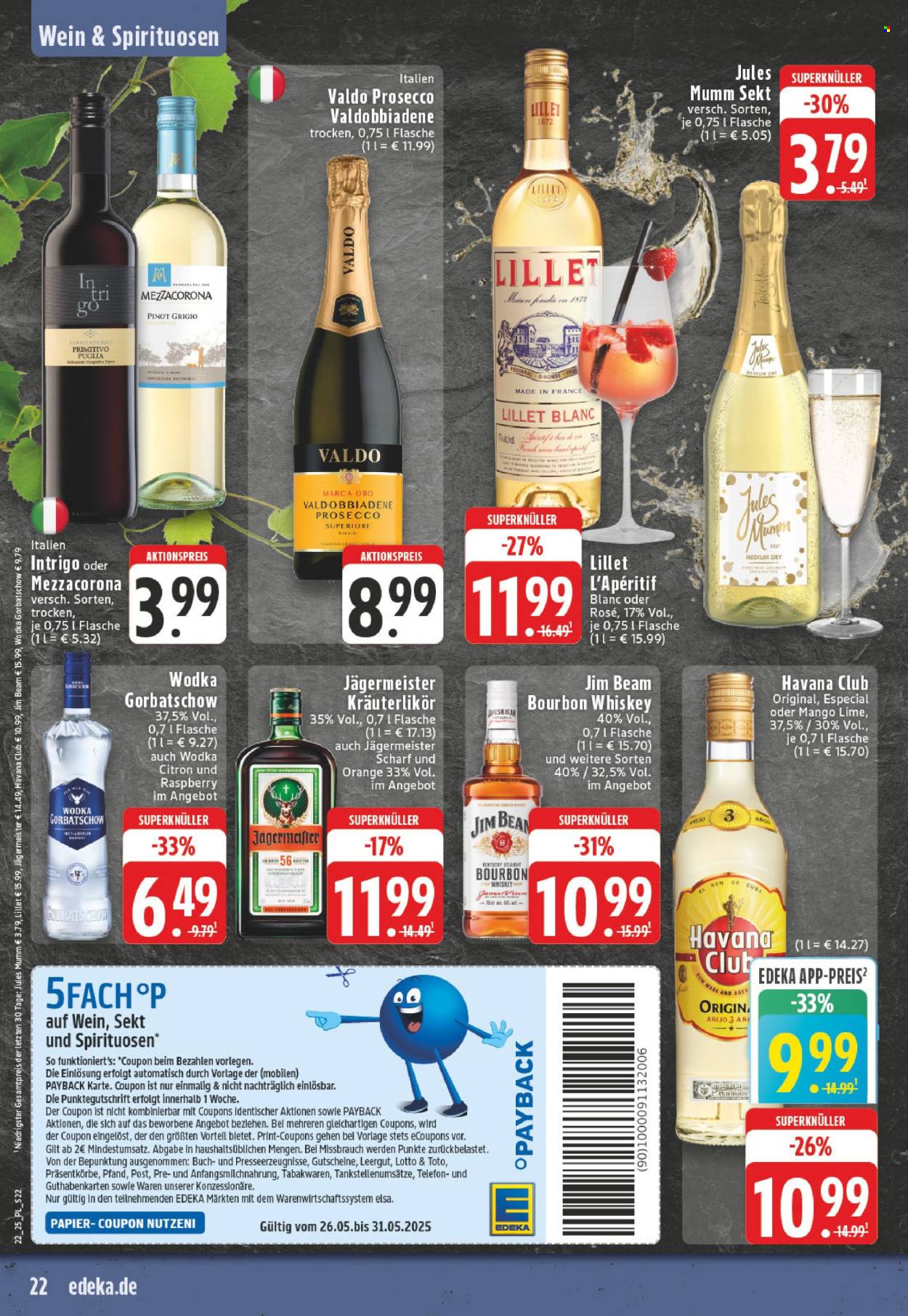 Edeka Prospekte  - 26.05.2025 - 31.05.2025. Seite 22