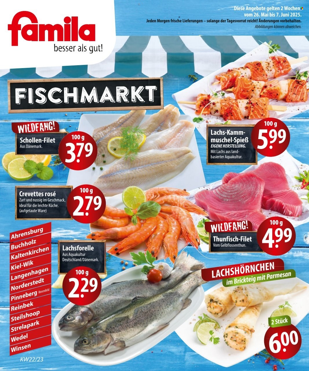 famila Prospekte  - 26.05.2025 - 7.06.2025. Seite 1