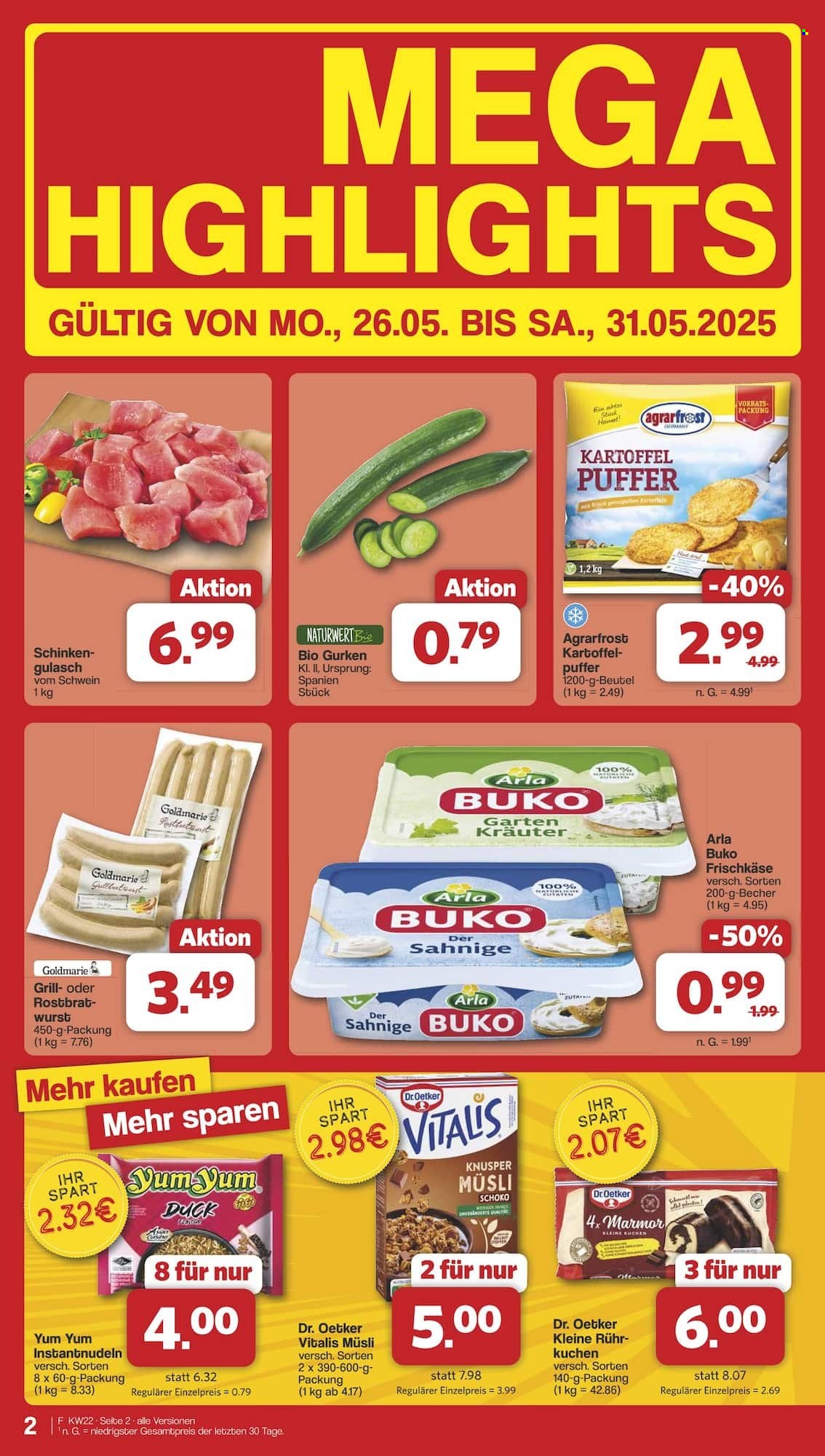 famila Prospekte  - 26.05.2025 - 31.05.2025. Seite 2