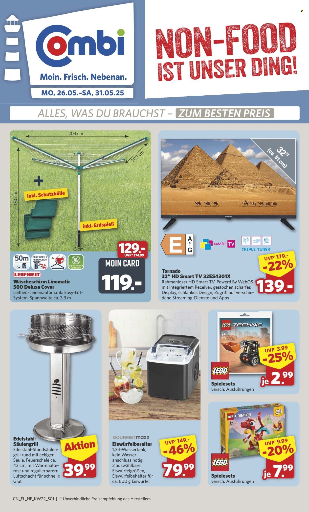 Combi Prospekte  - 26.05.2025 - 31.05.2025. Seite 1
