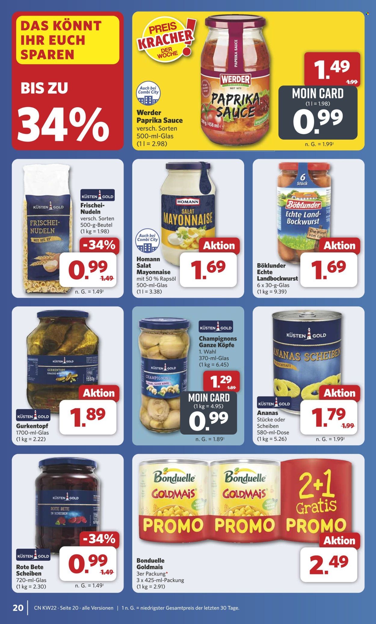 Combi Prospekte  - 26.05.2025 - 31.05.2025. Seite 25