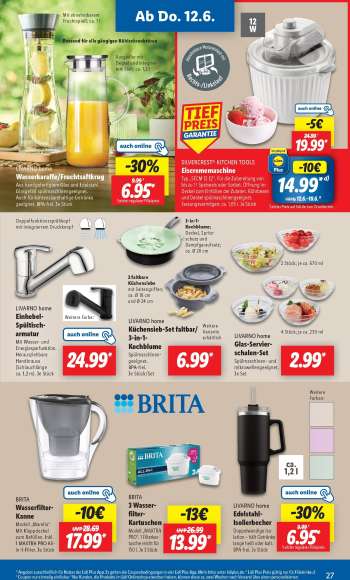 thumbnail - SILVERCREST® KITCHEN TOOLS Eismaschine