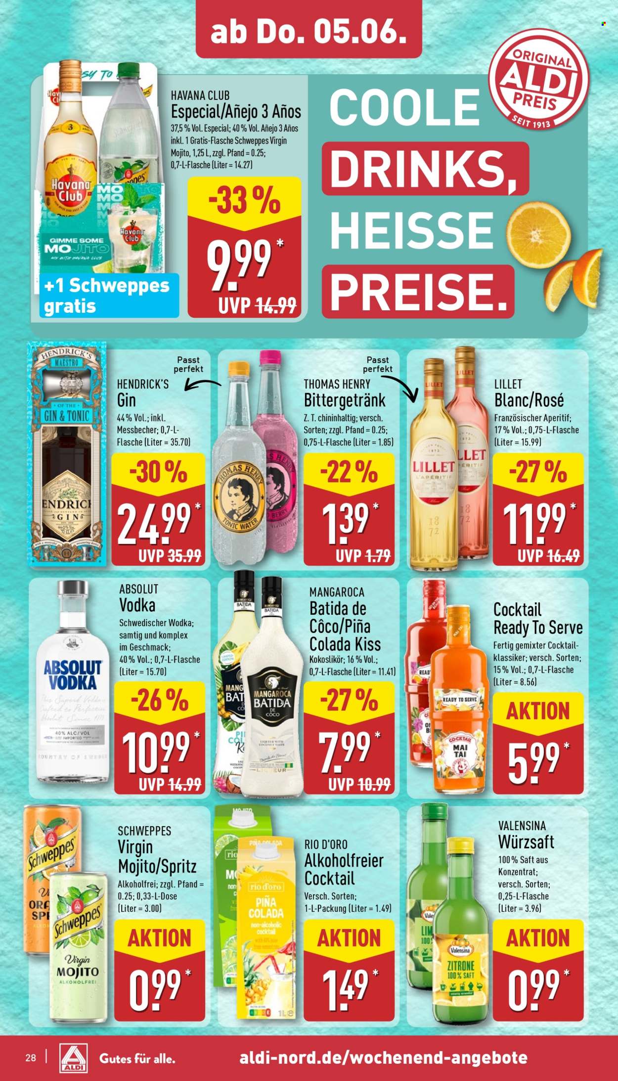 ALDI Nord Prospekte  - 2.06.2025 - 7.06.2025. Seite 28