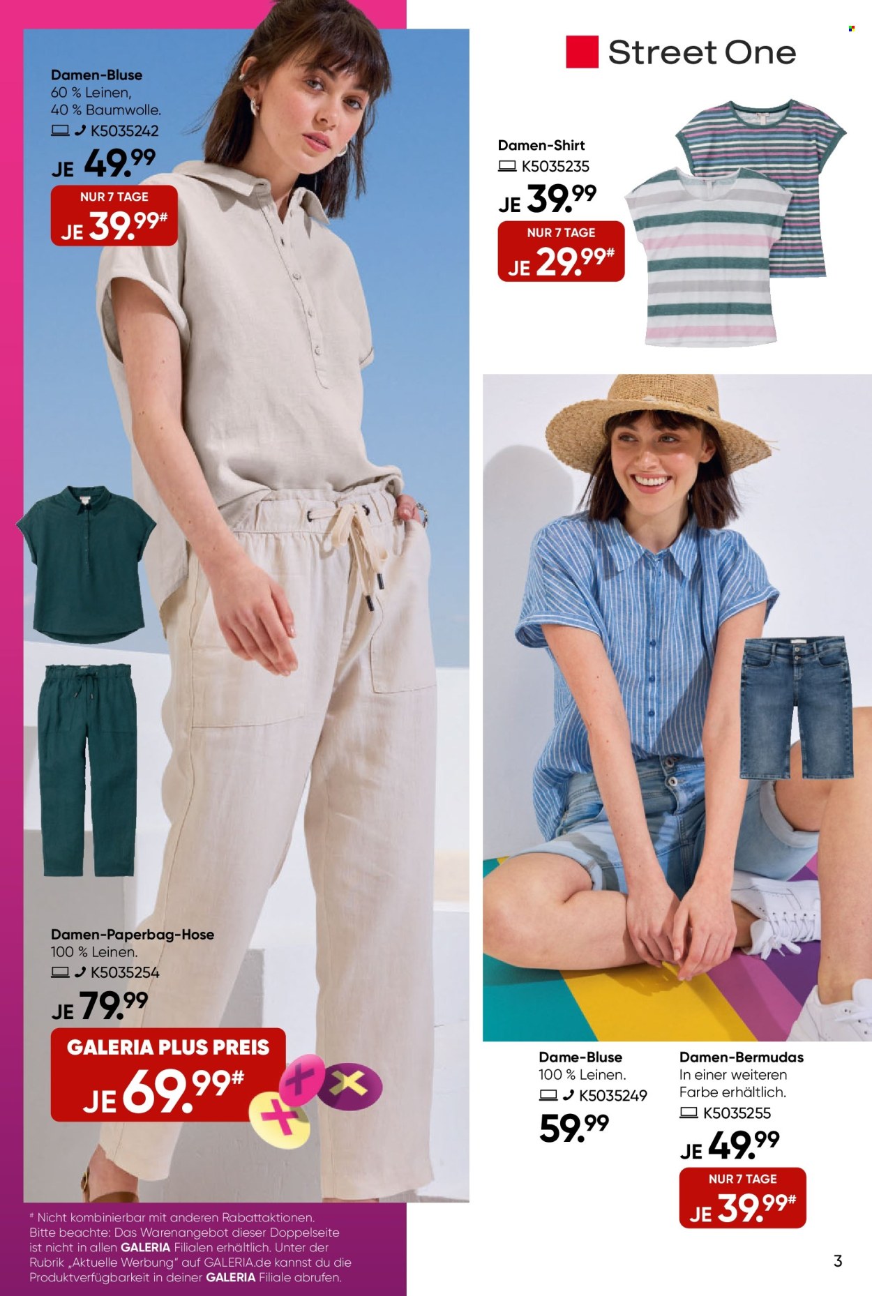 GALERIA Karstadt Kaufhof Prospekte  - 26.05.2025 - 1.06.2025. Seite 3