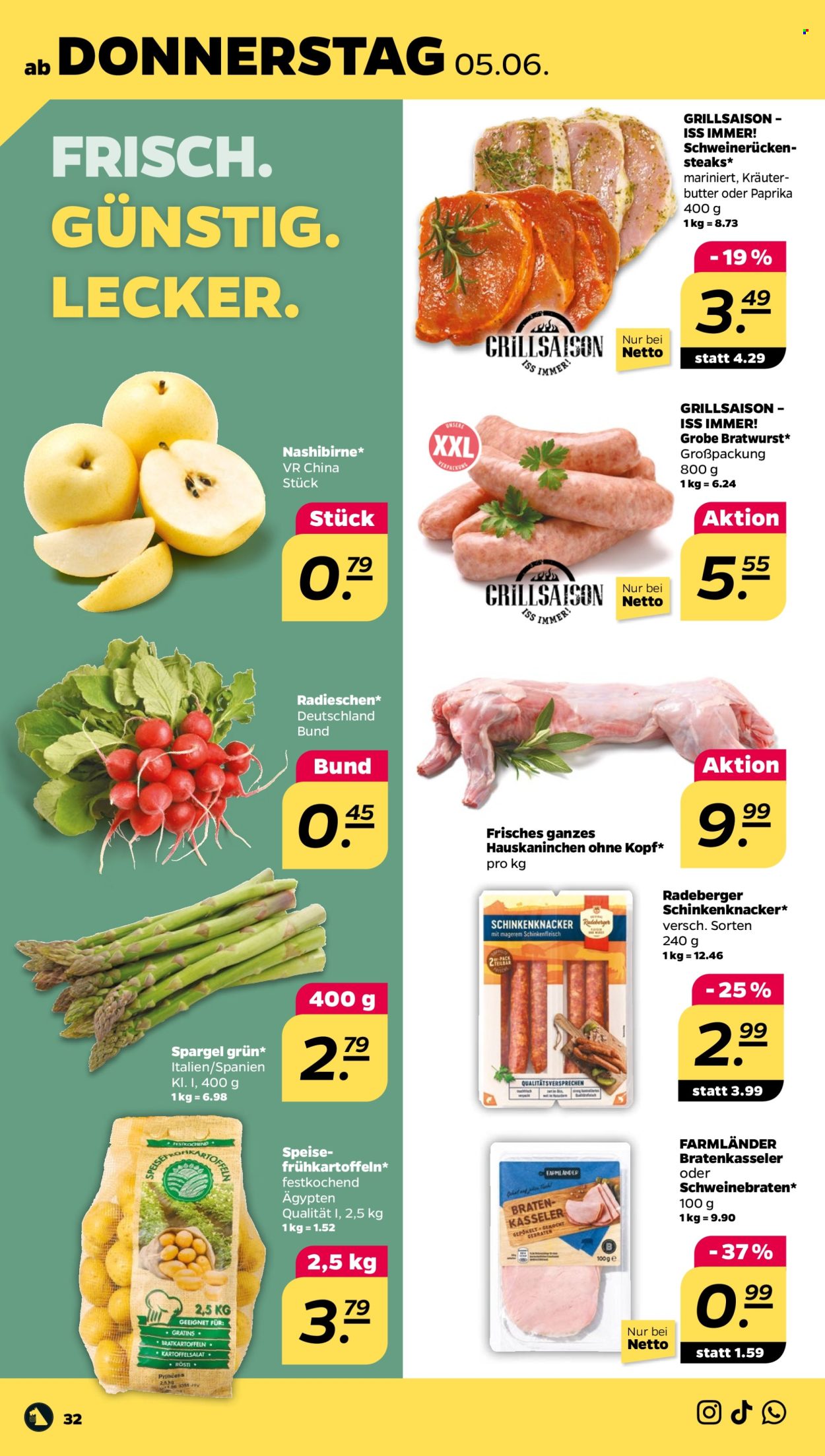 Netto Prospekte  - 2.06.2025 - 7.06.2025. Seite 32